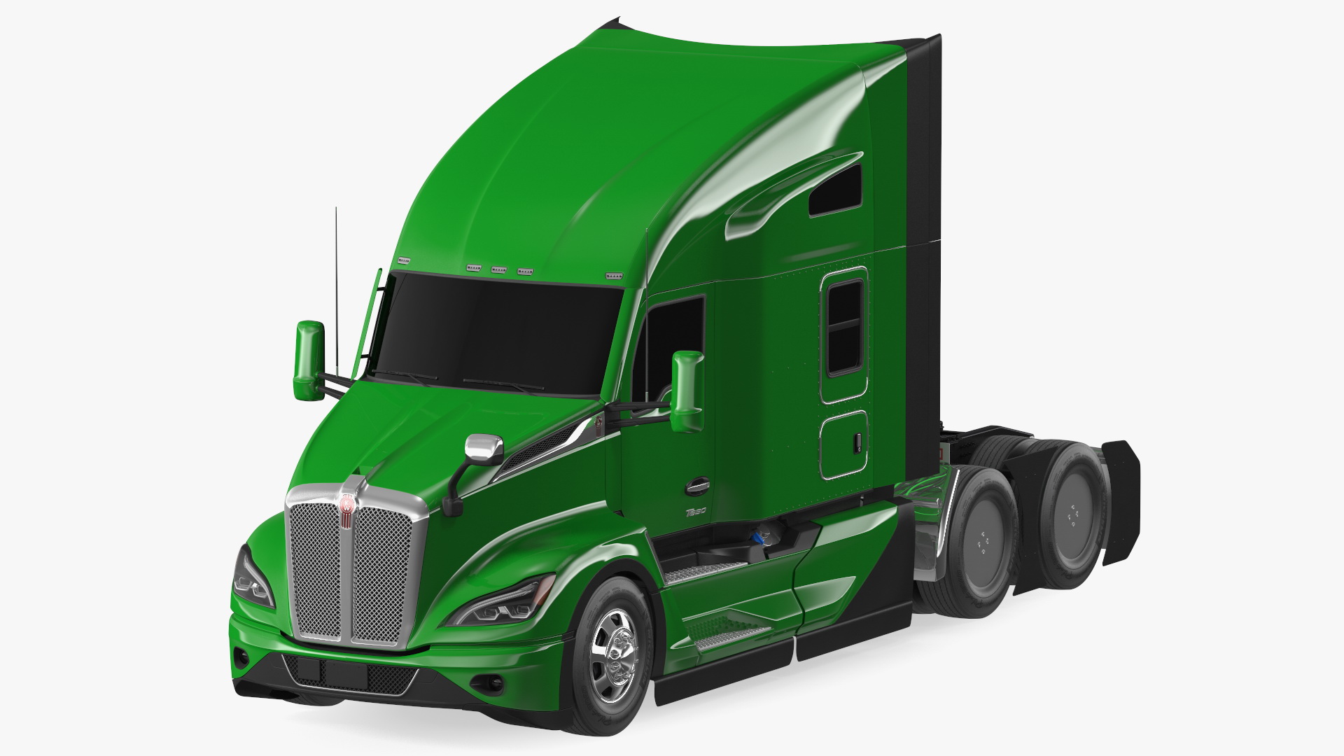 3D Kenworth T680 Truck Exterior Only model