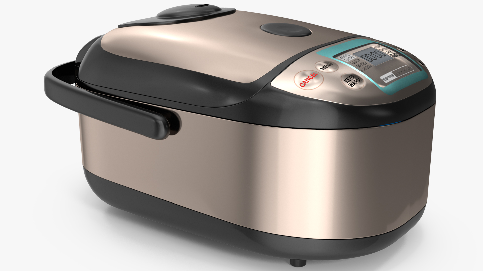 3D model Pressure Rice Cooker Gray