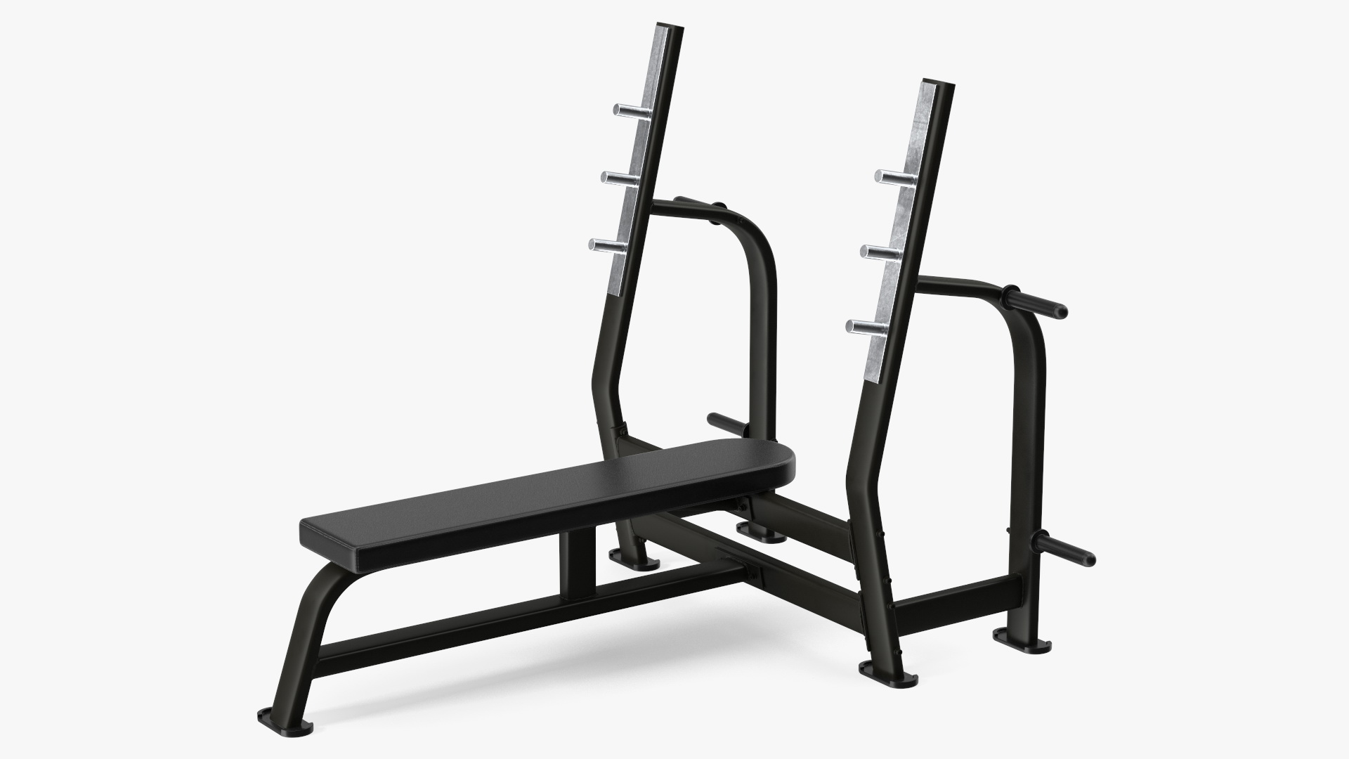 Olympic Bench Press 3D model