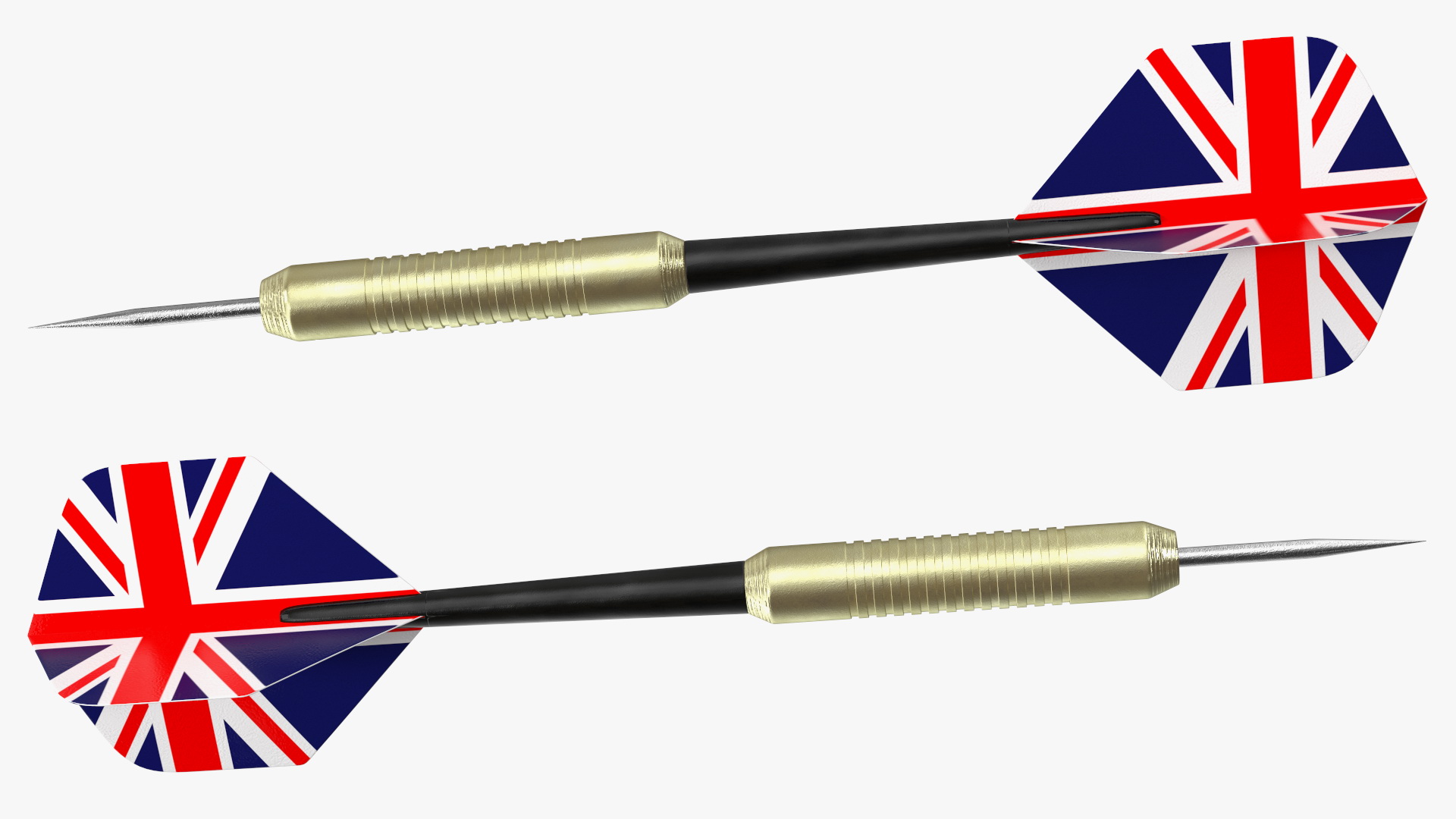 3D model International Flag Themed Darts Set