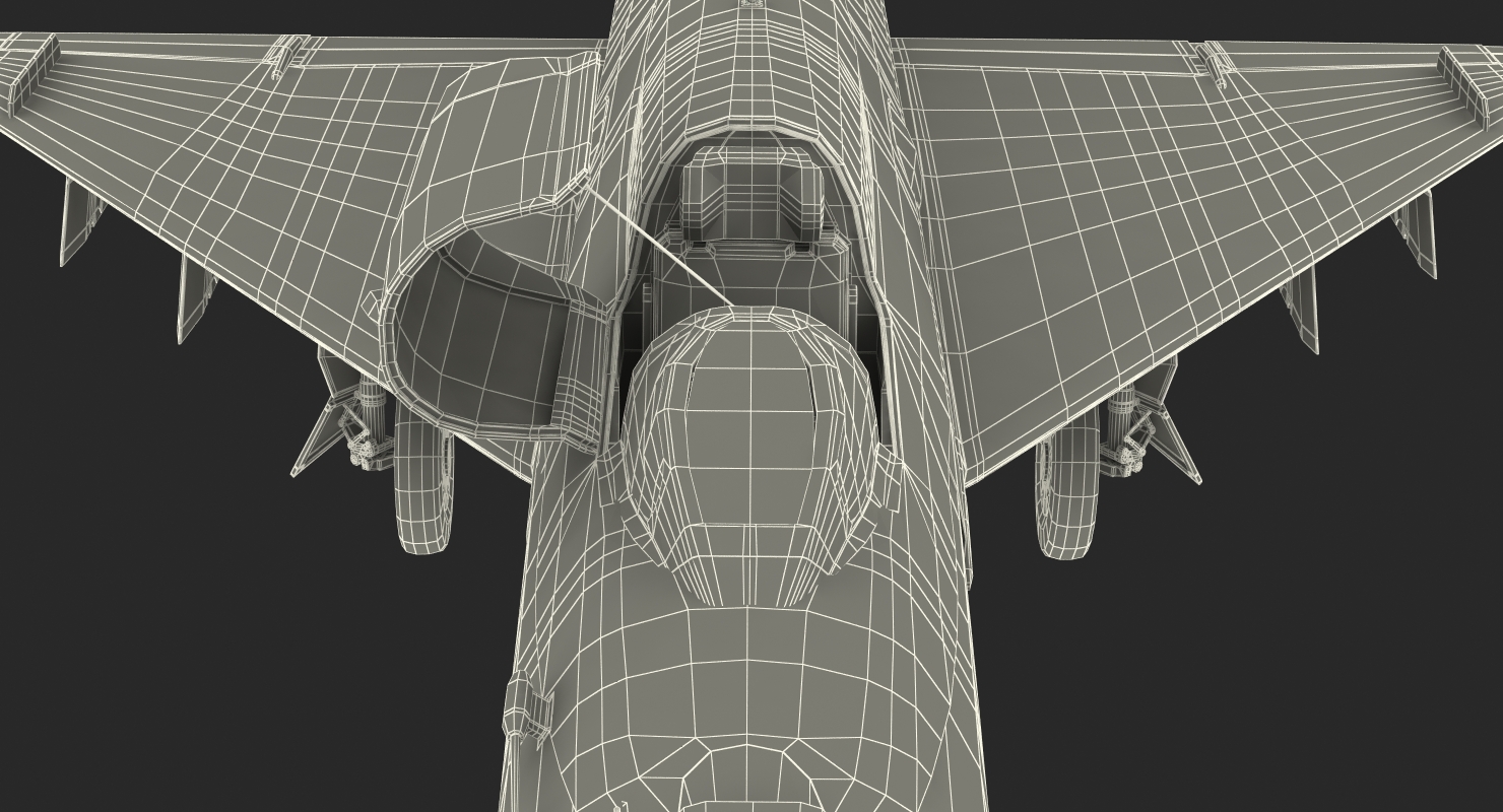 3D model MiG 21 Egyptian Air Force