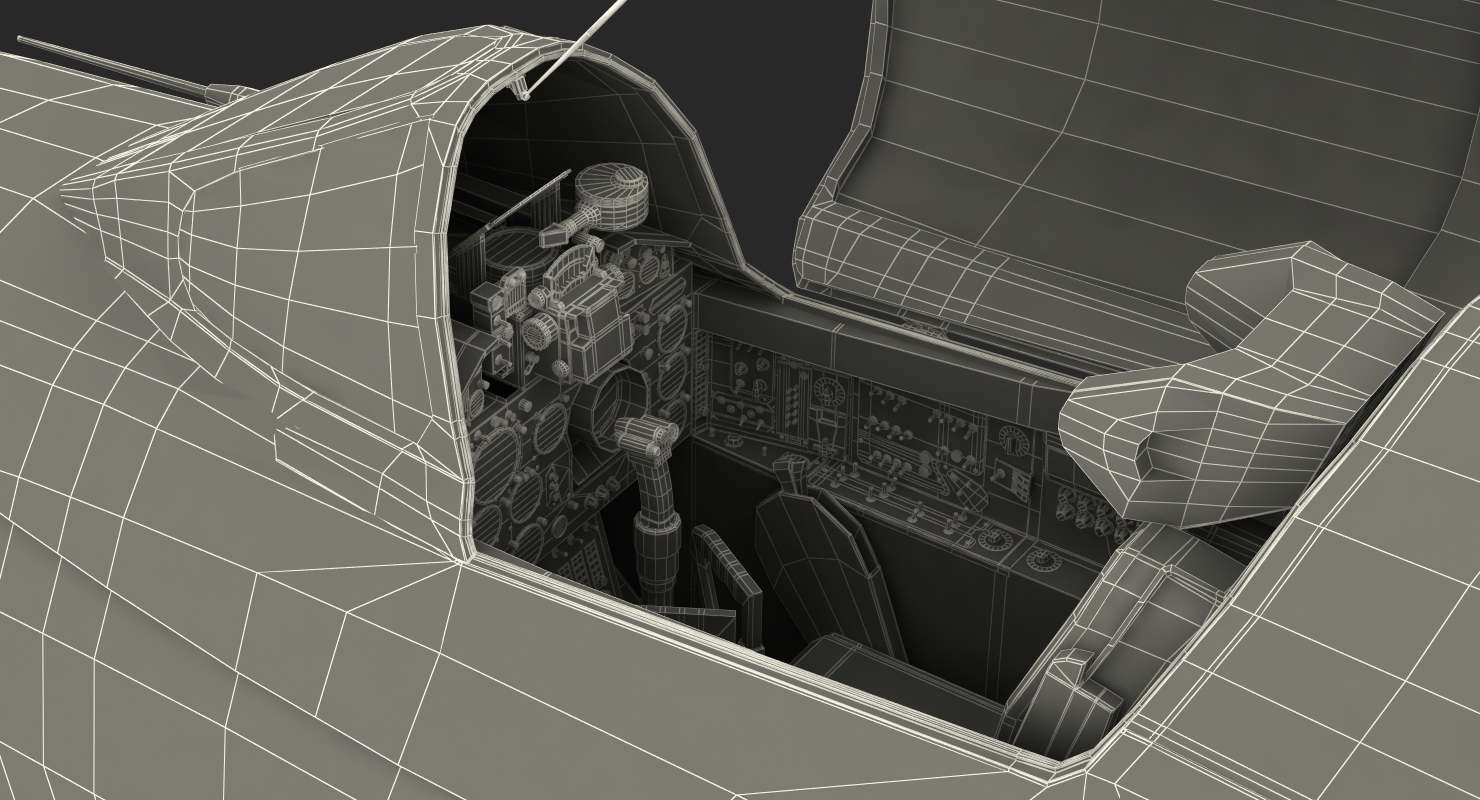 3D model MiG 21 Egyptian Air Force