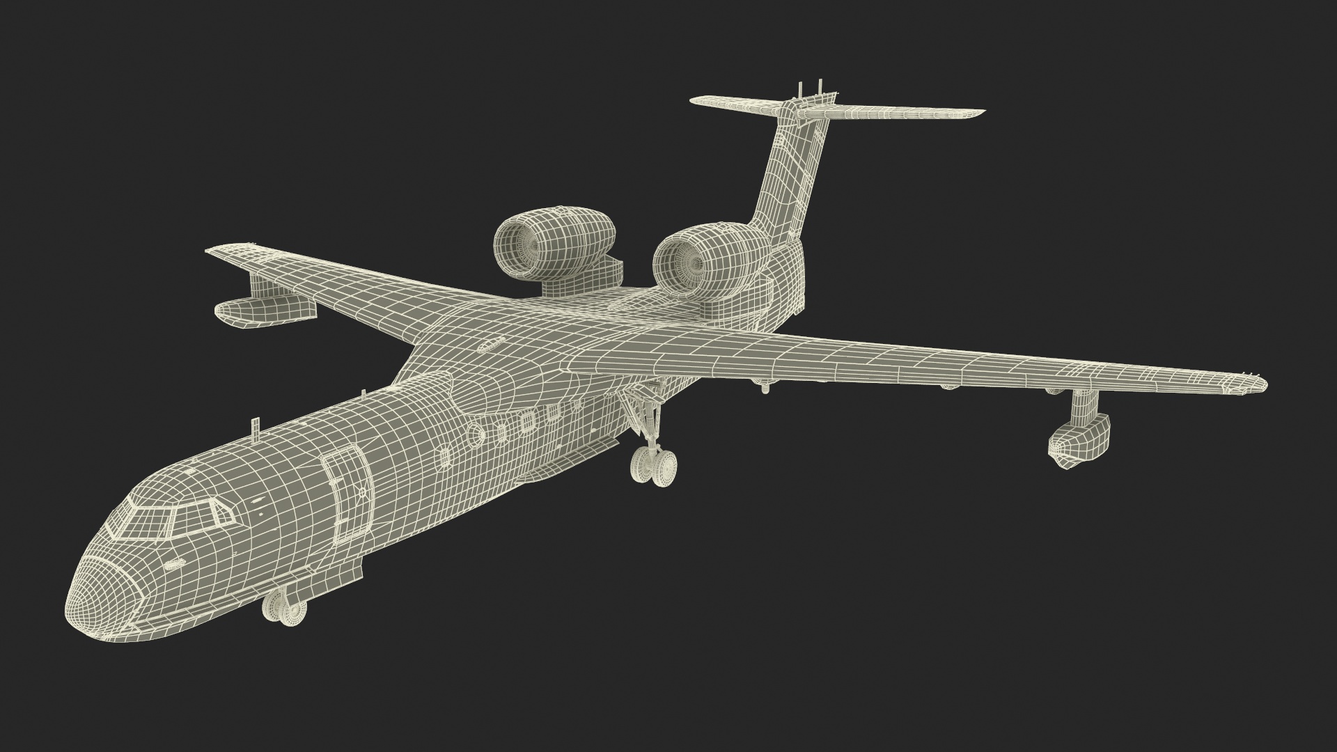 Beriev Be 200 Altair Aircraft 3D model