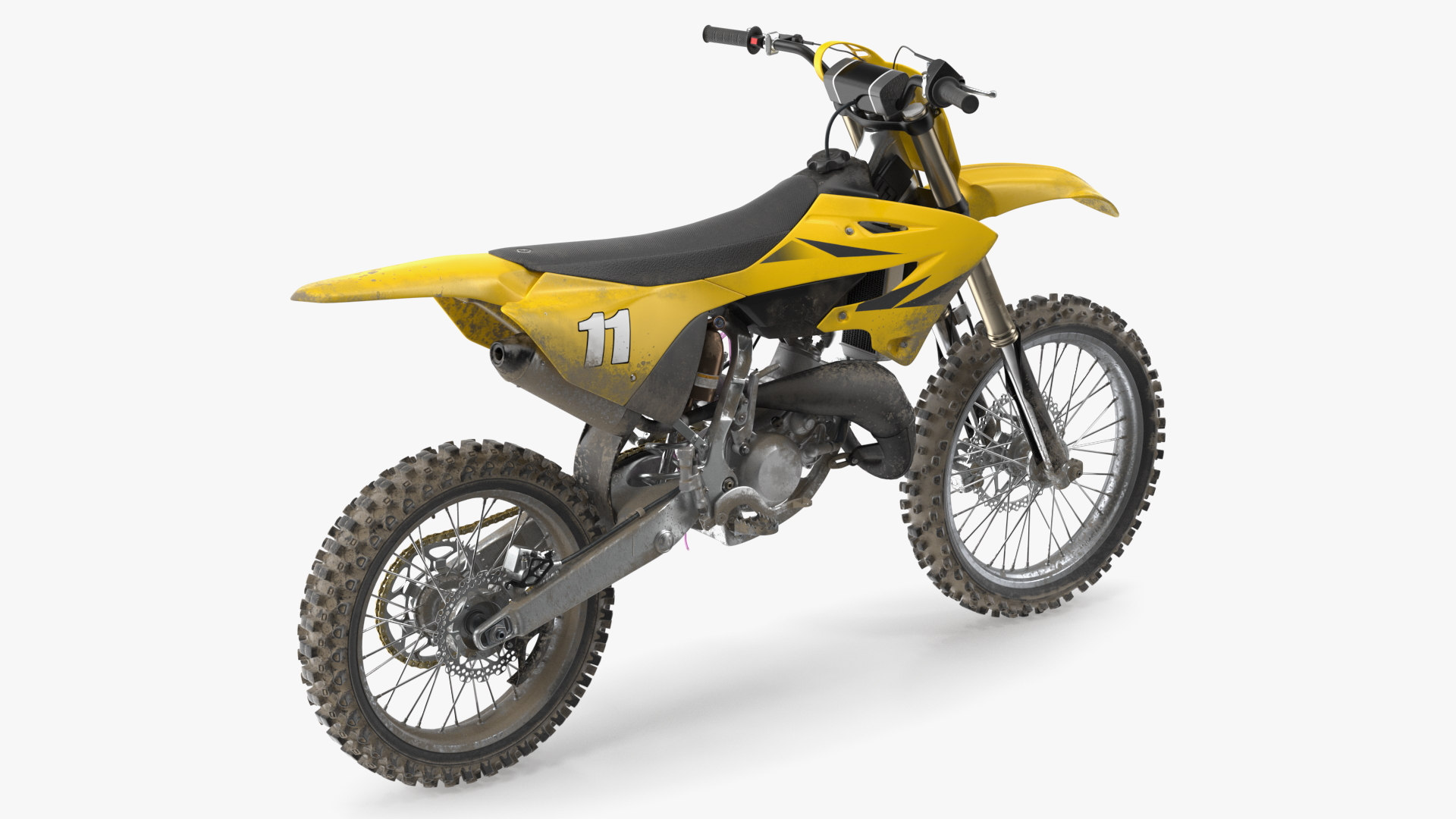 3D model Motocross Motorcycle Dirt