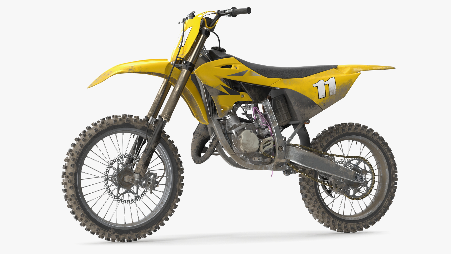 3D model Motocross Motorcycle Dirt