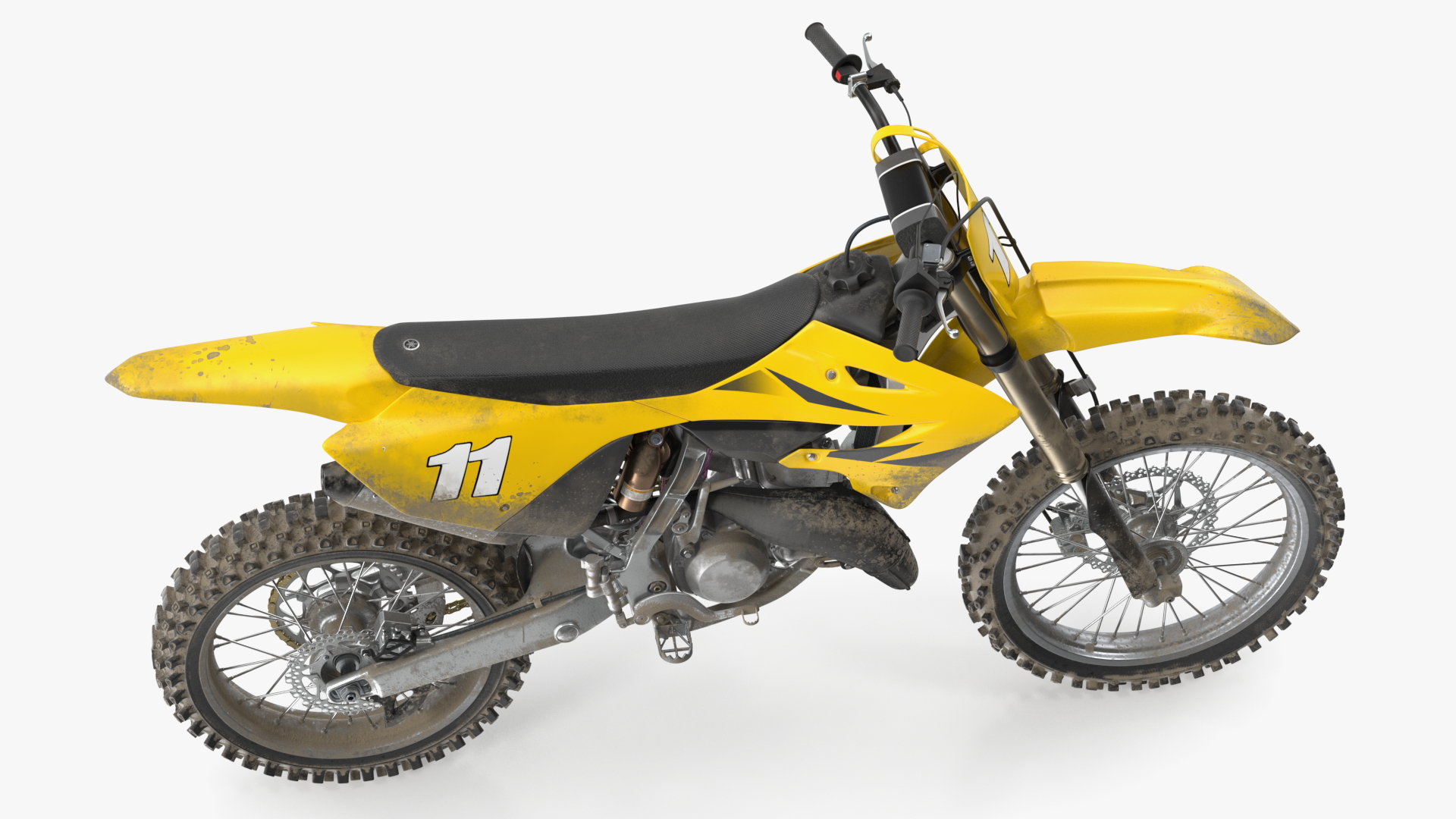 3D model Motocross Motorcycle Dirt