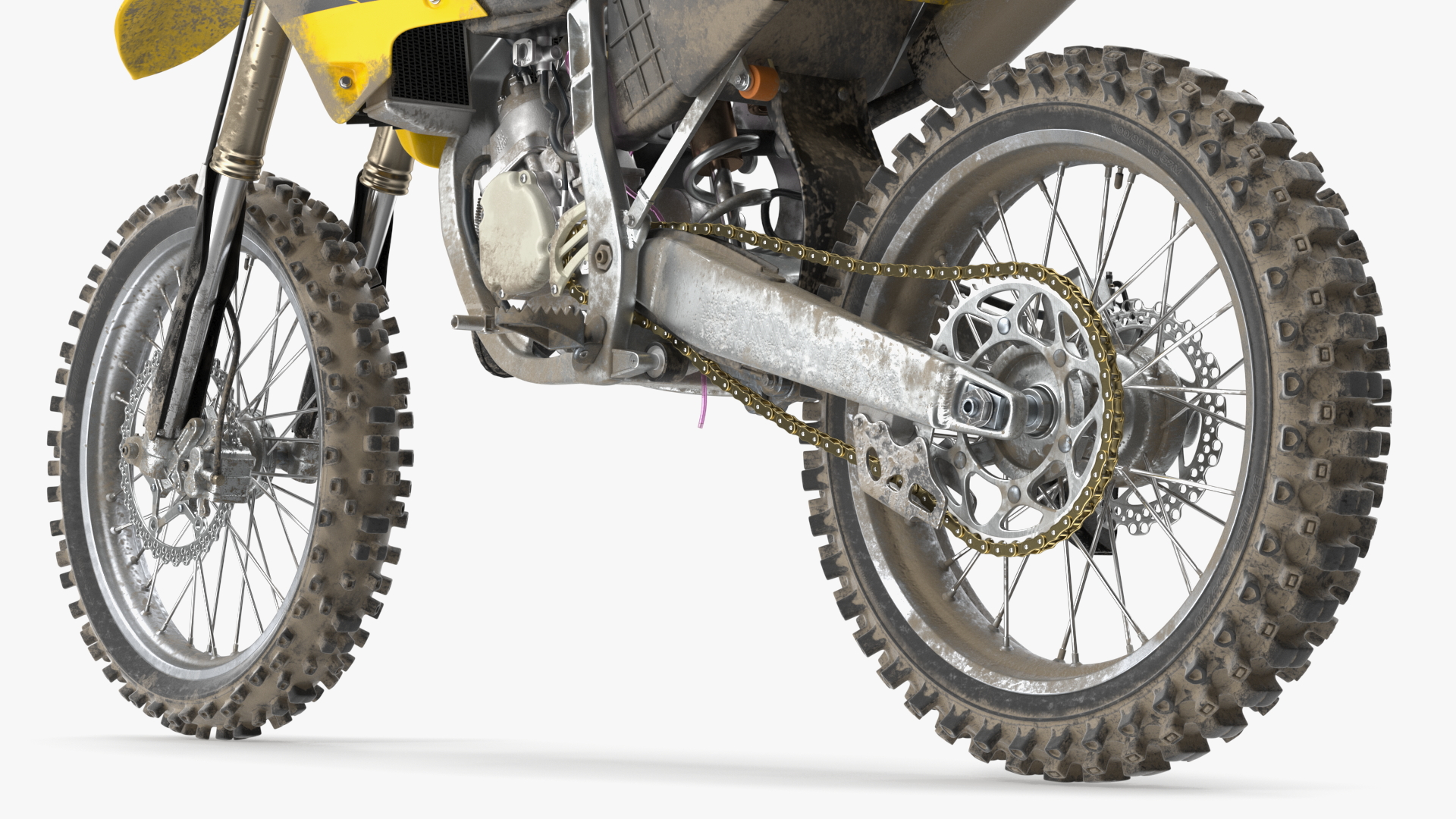 3D model Motocross Motorcycle Dirt