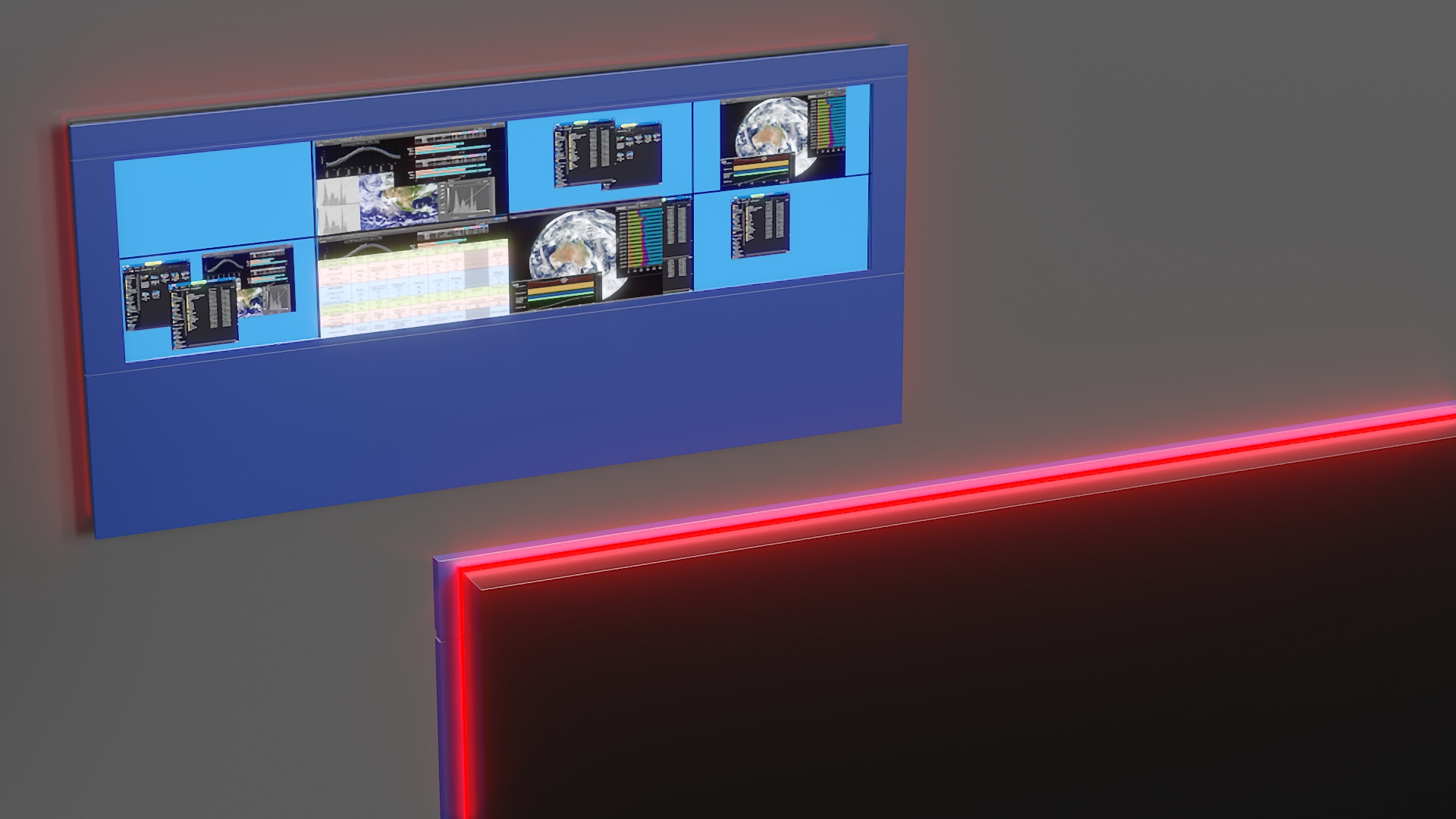 3D Interactive Screen model