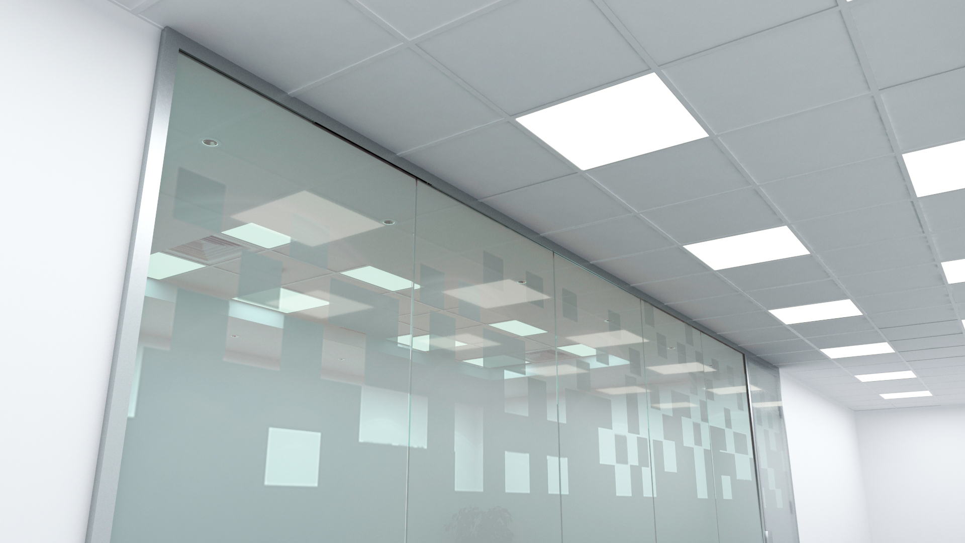 3D model Meeting Room with Filling