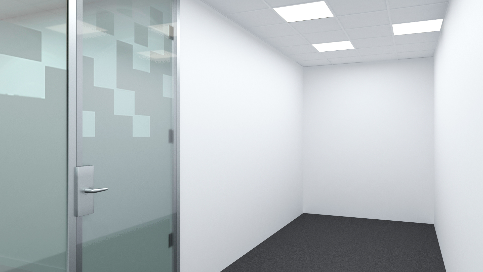 3D model Meeting Room with Filling