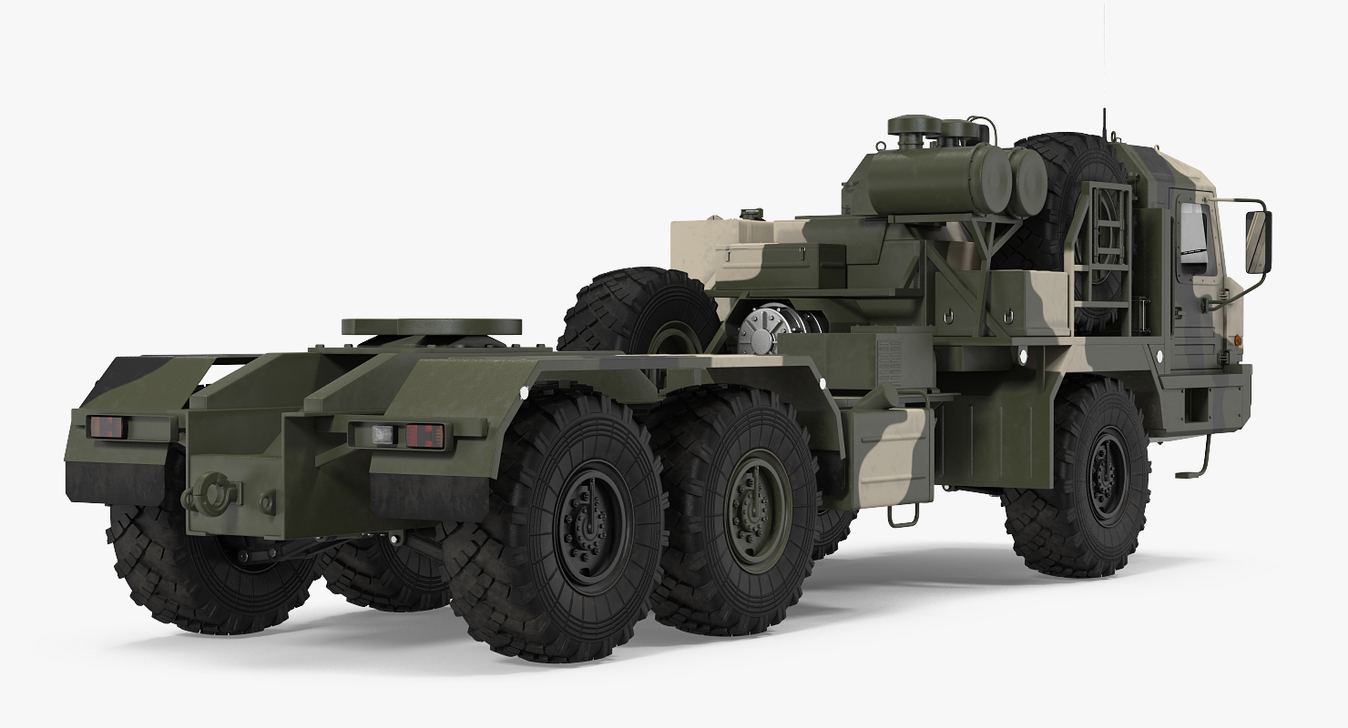 Military Truck BAZ 64022 3D model