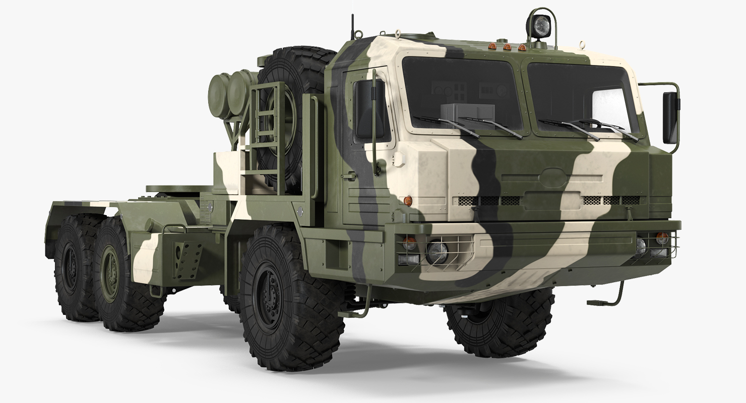 Military Truck BAZ 64022 3D model