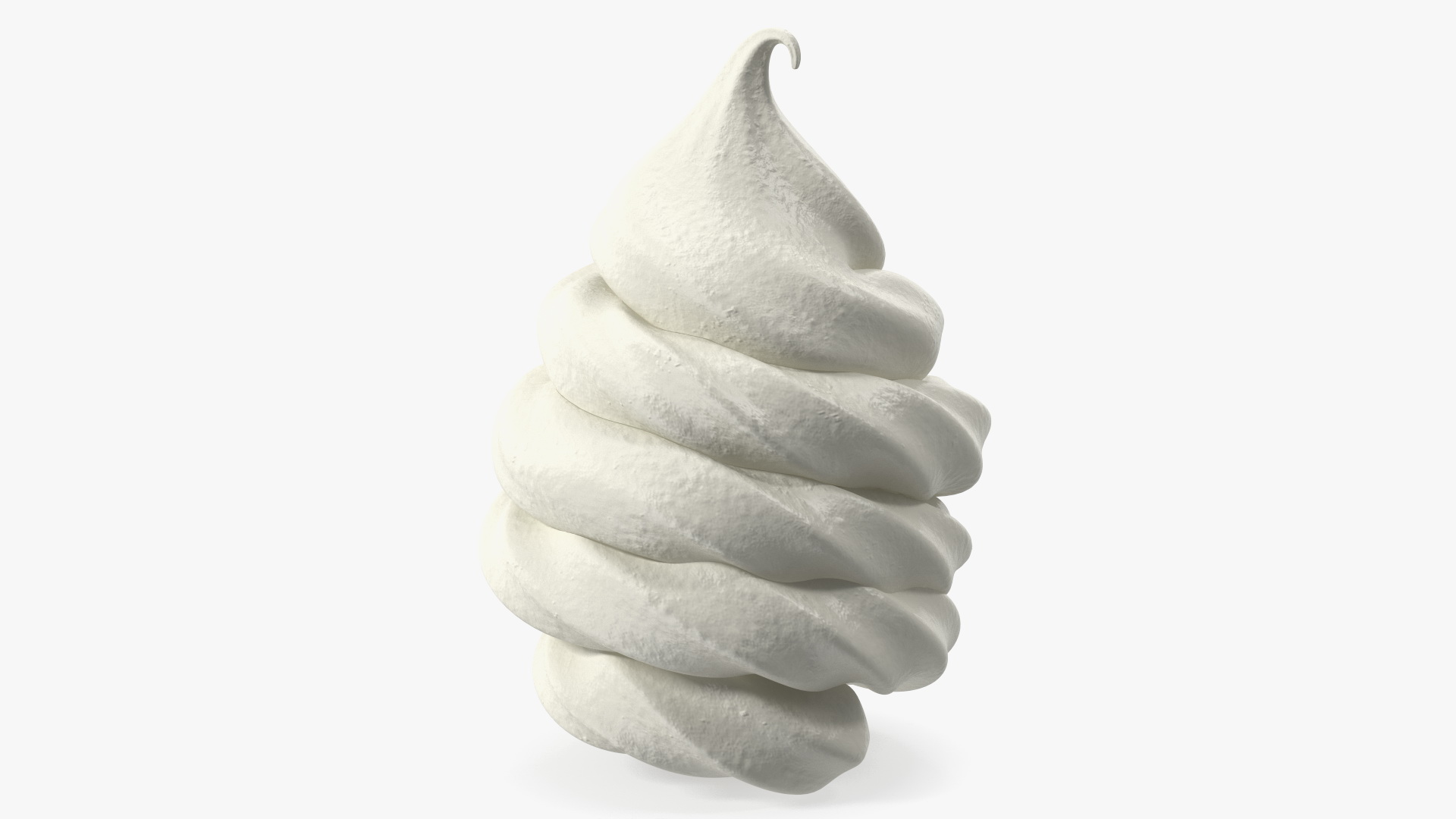 Ice Cream Top White 3D model