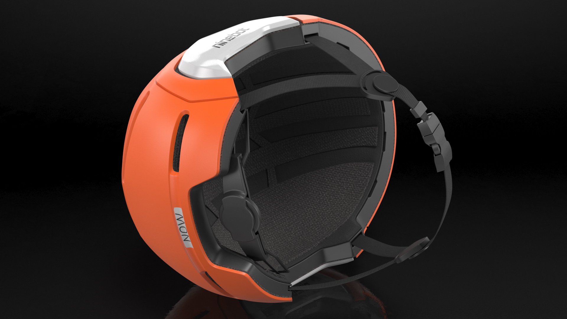 3D Segway Kids Helmets Orange