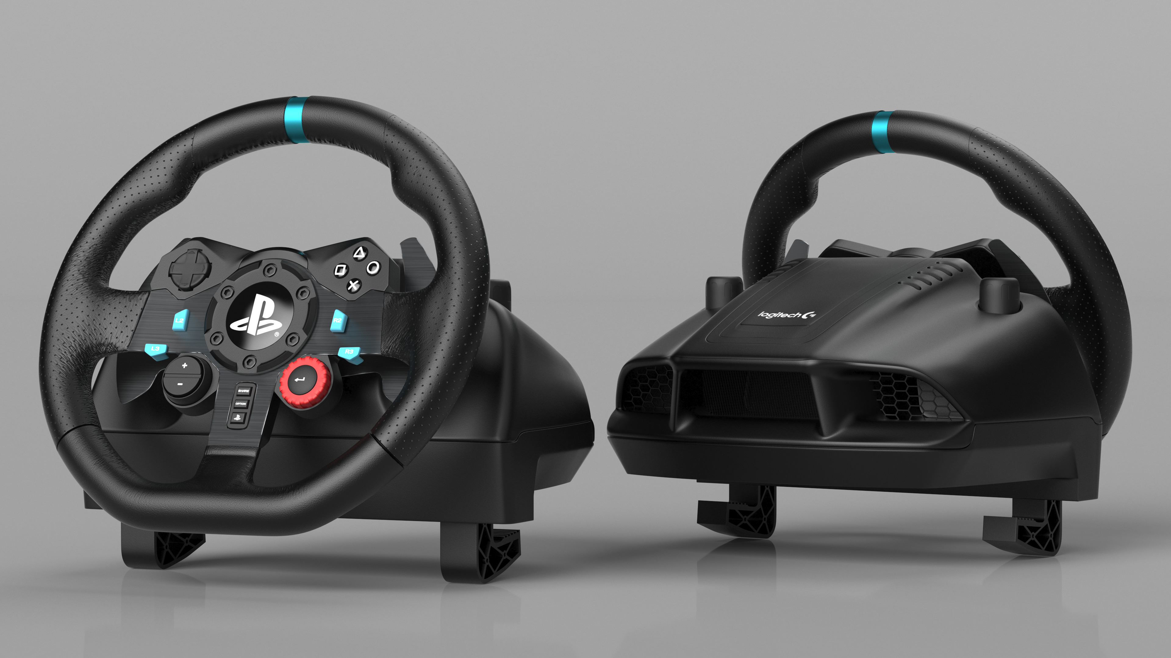 Logitech G G29 Driving Force Wheel 3D model