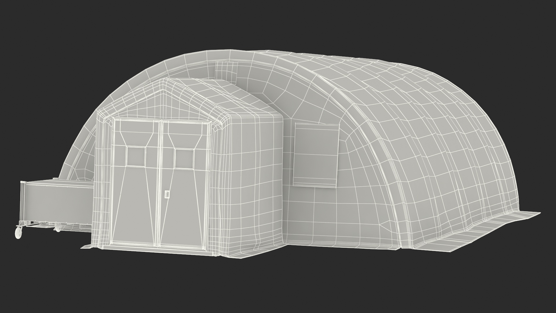 3D Portable Negative Pressure Isolation Ward