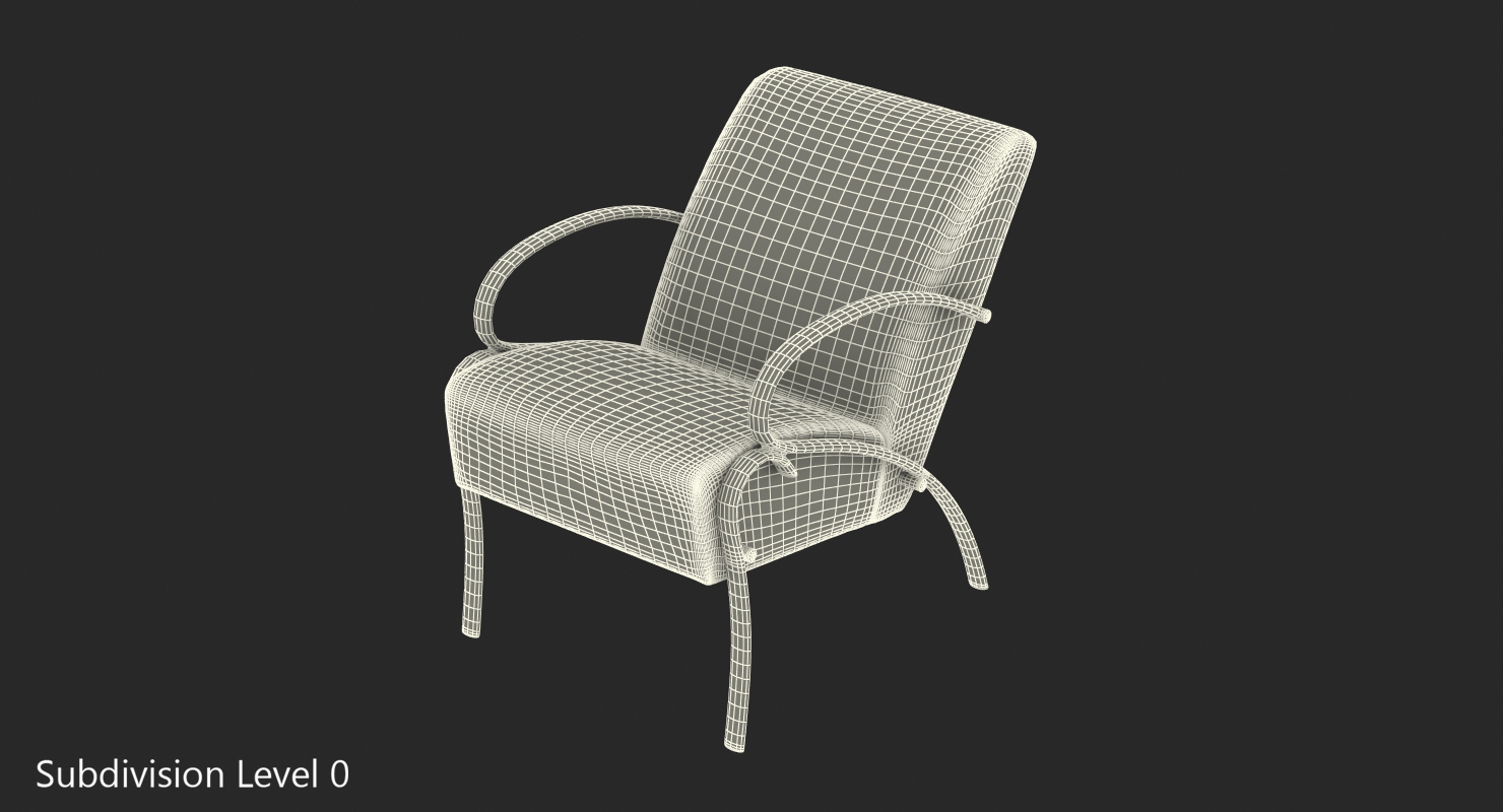 3D model Modern Armchair