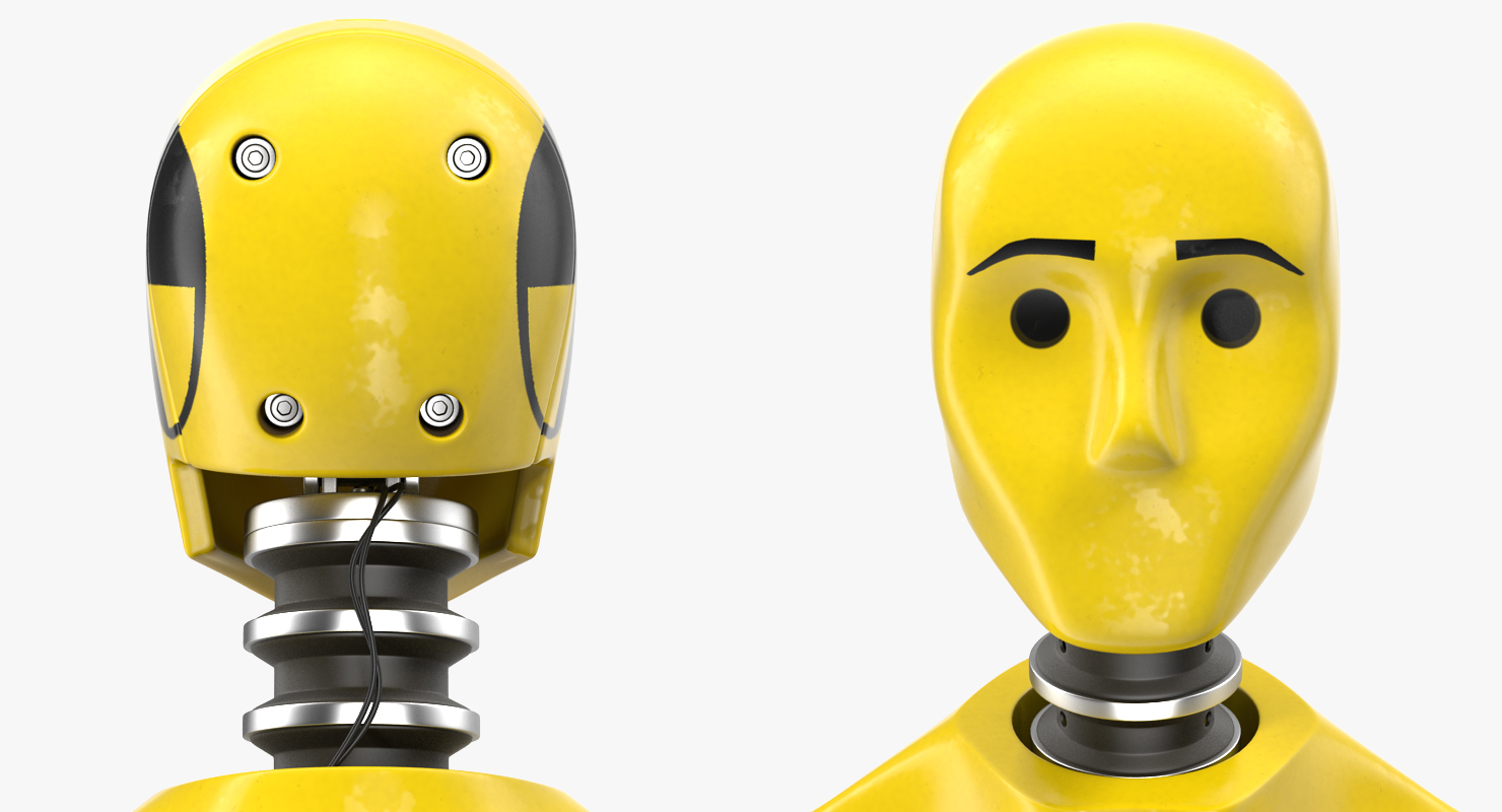 3D model Crash Test Dummy Standing Pose