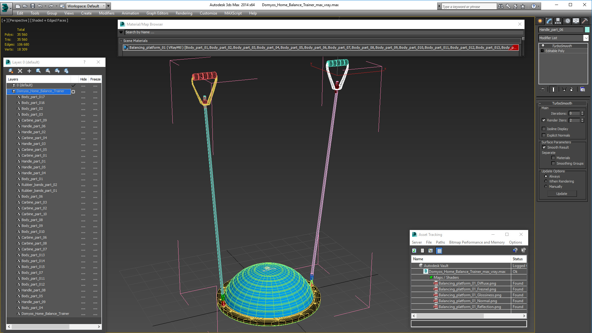 Domyos Home Balance Trainer 3D