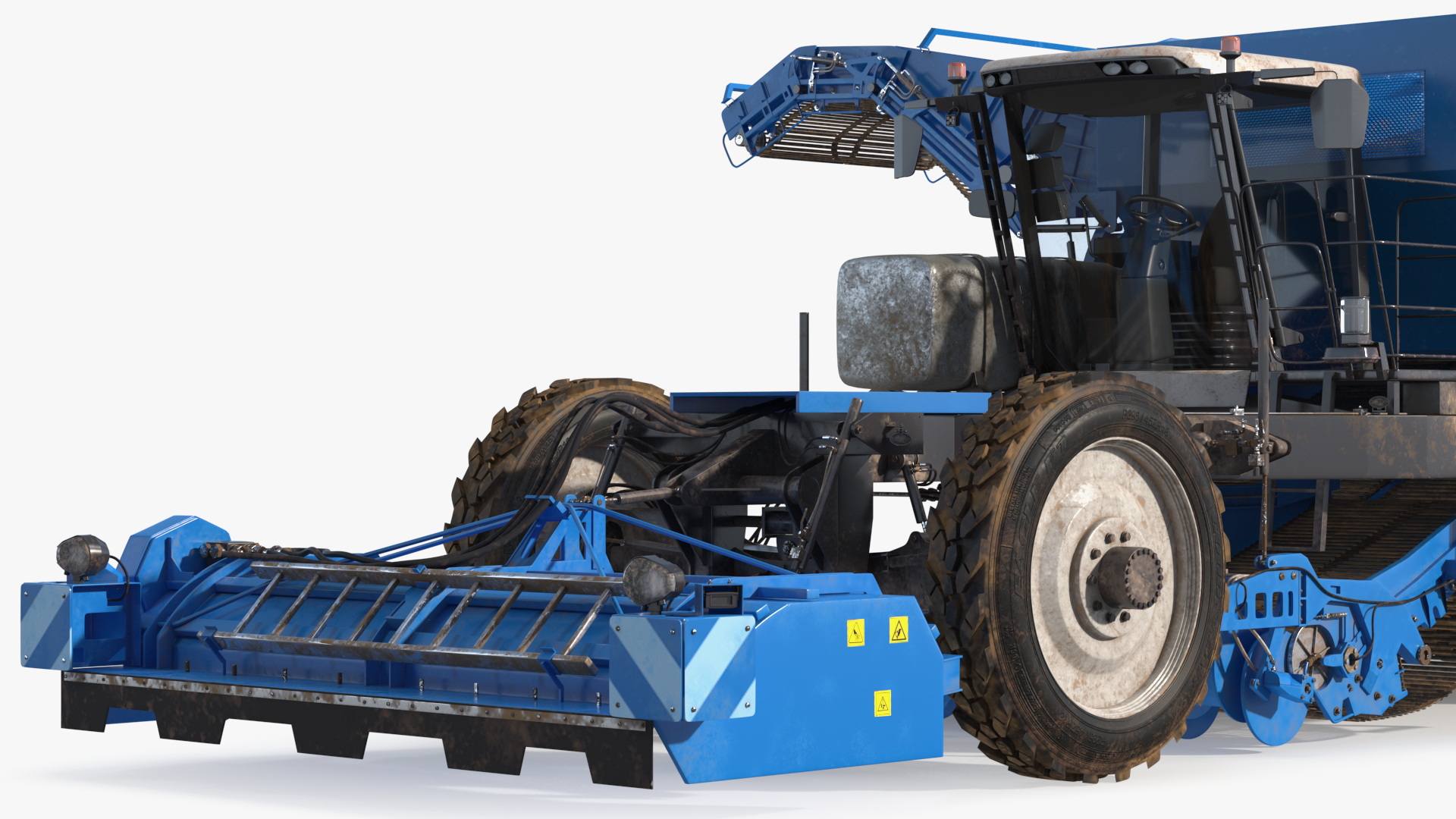 Potato Harvester Dirty 3D