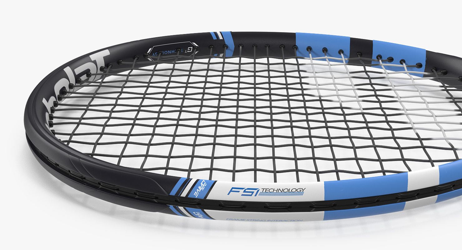 3D BABOLAT Pure Drive Tennis Racquet Blue model