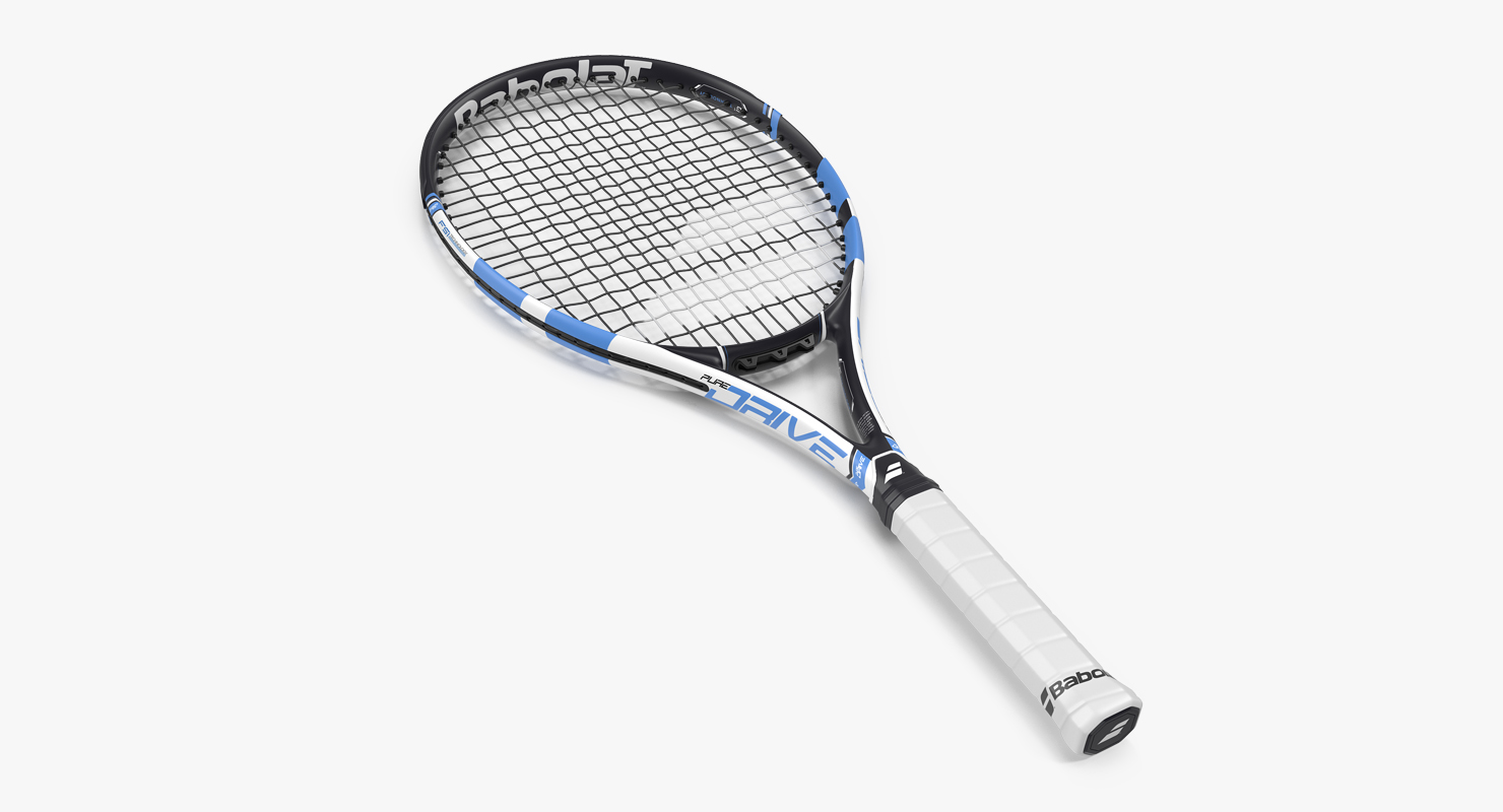 3D BABOLAT Pure Drive Tennis Racquet Blue model