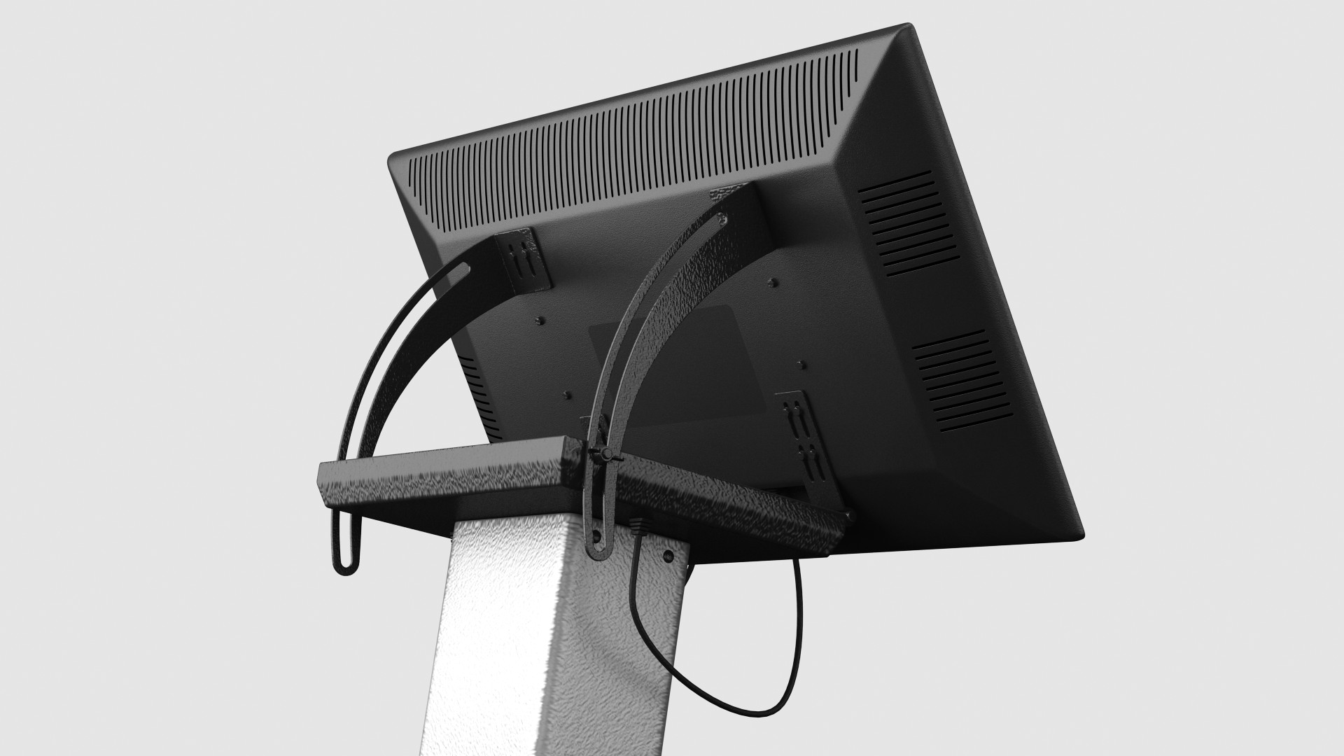 Security Scanner Monitor 3D model