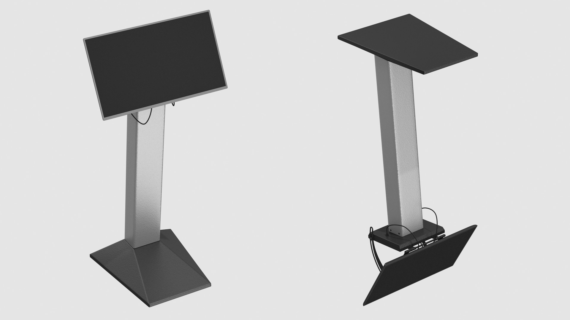 Security Scanner Monitor 3D model