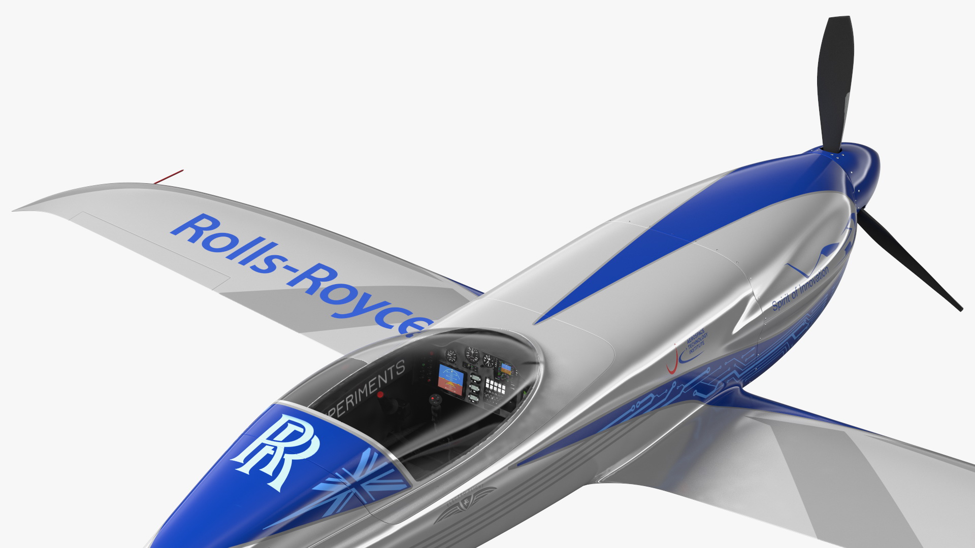 Rolls Royce ACCEL Electric Aircraft Flight 3D