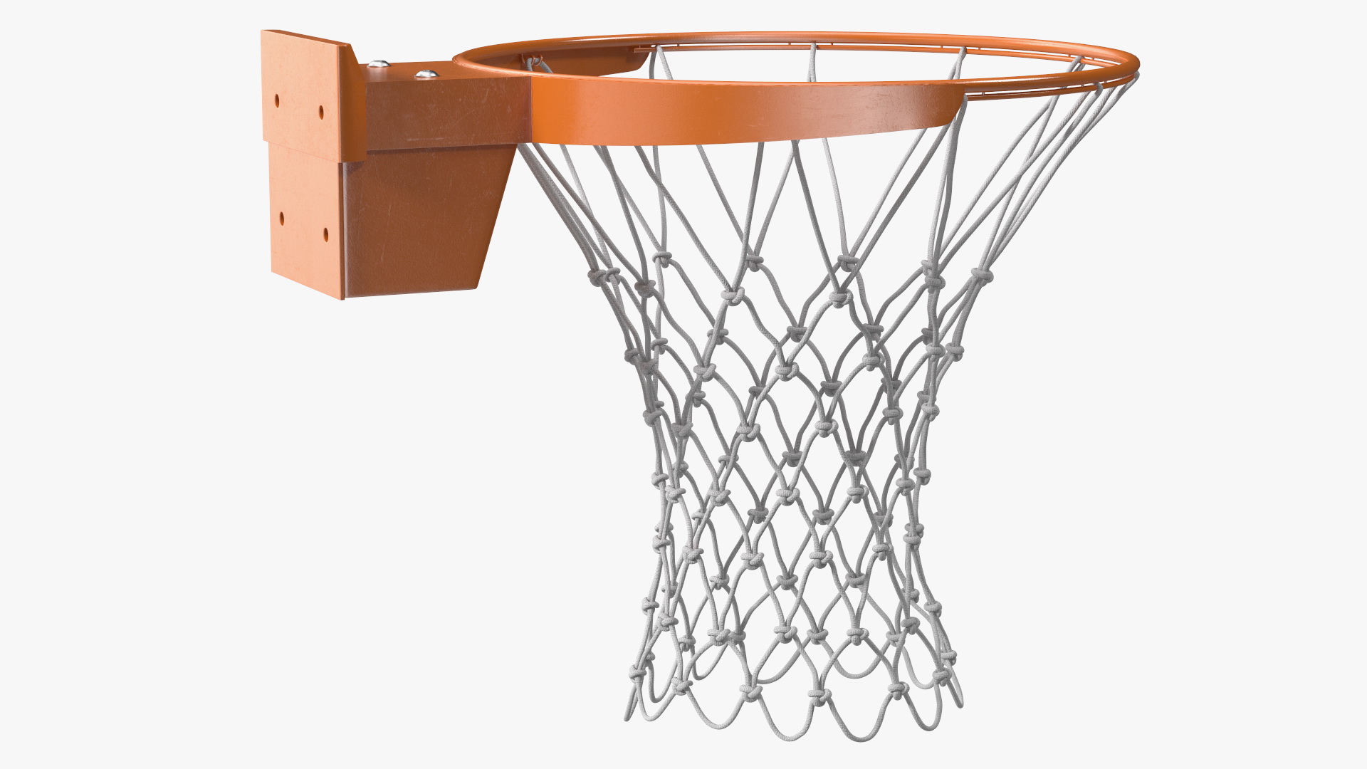 Basketball Hoop with Net 3D model