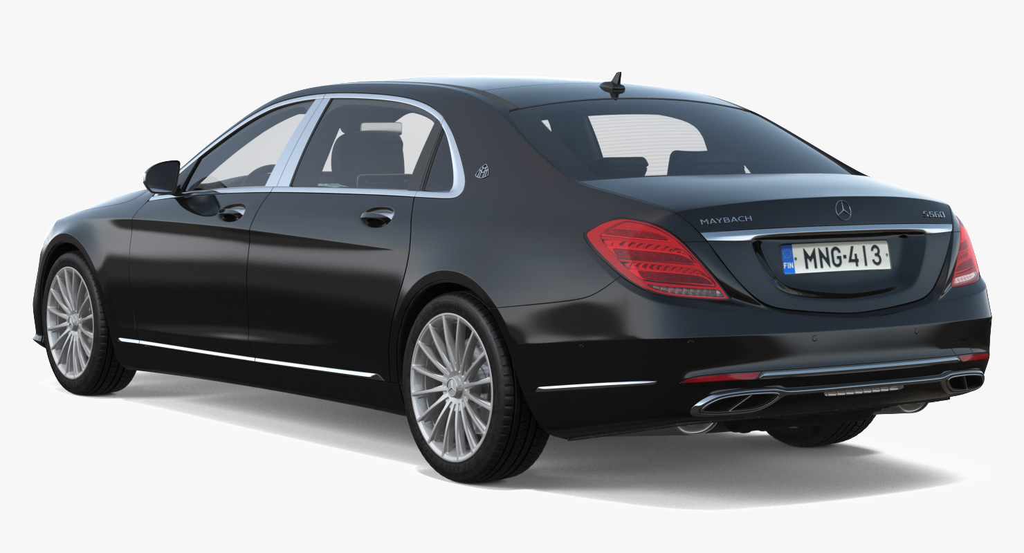 Mercedes Maybach S 560 3D