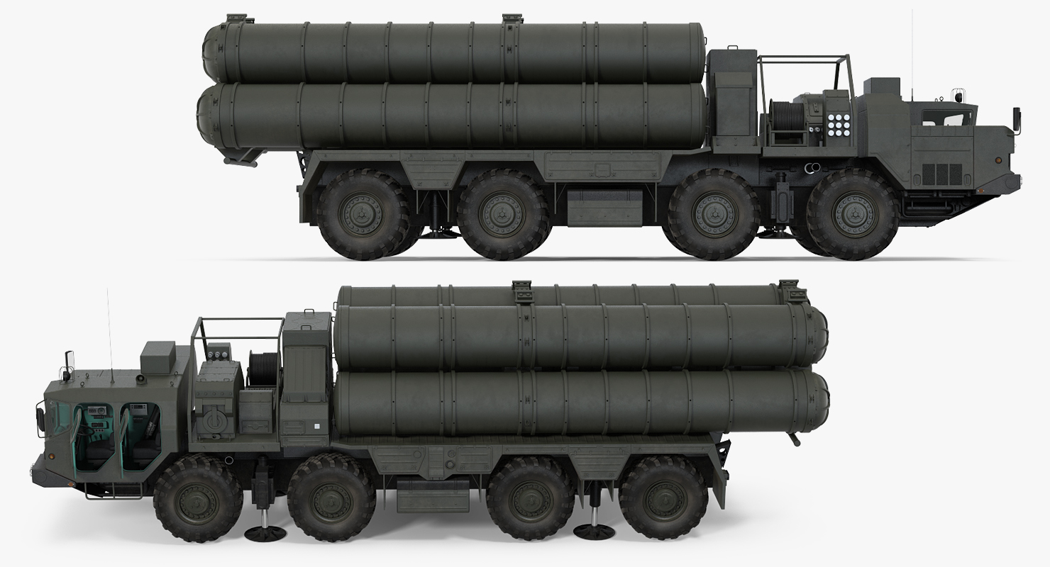 S 300 Russian SAM System 3D model