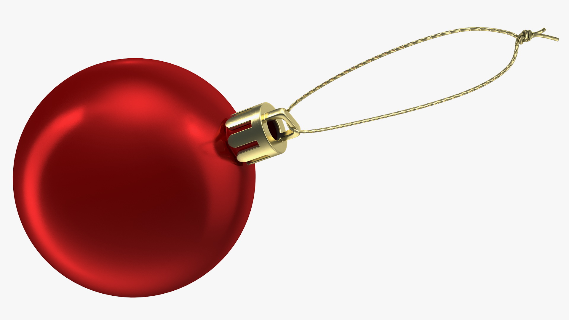 3D Christmas Ball Ornament model