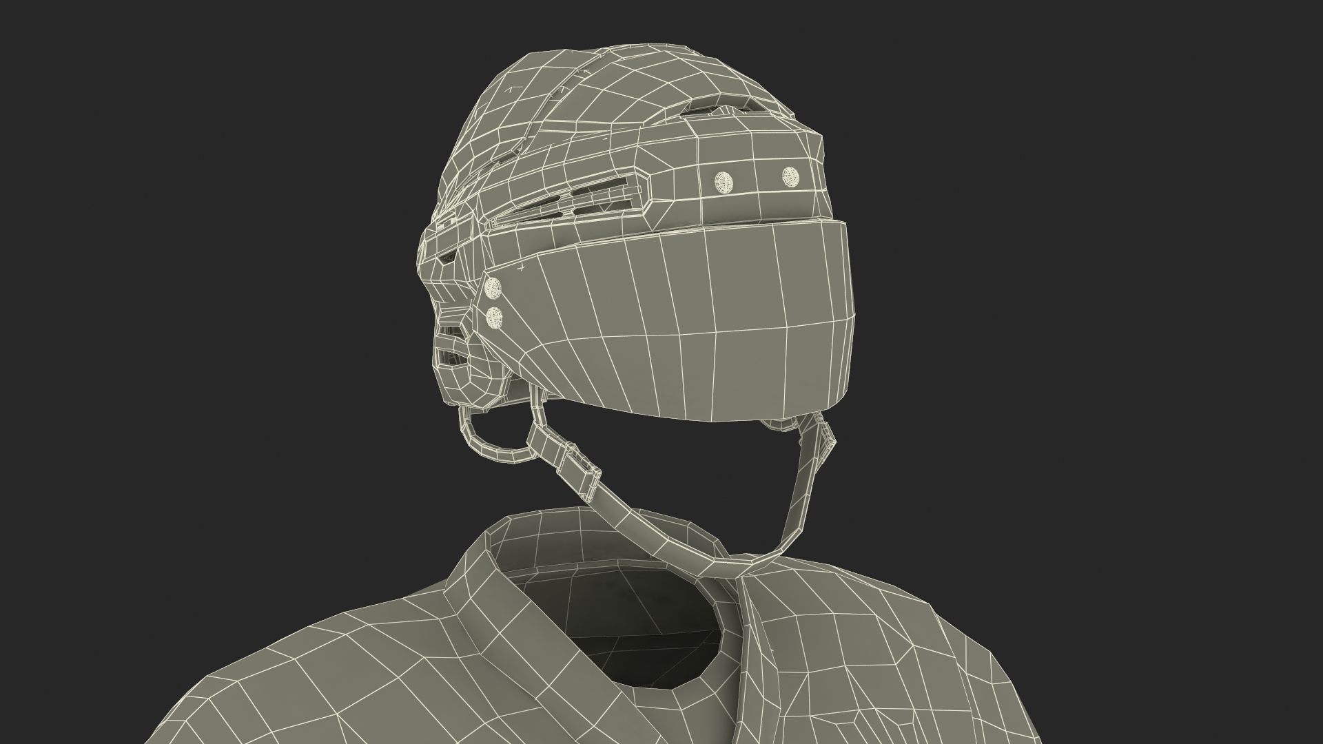 Hockey Uniform Calgary Flames 3D model