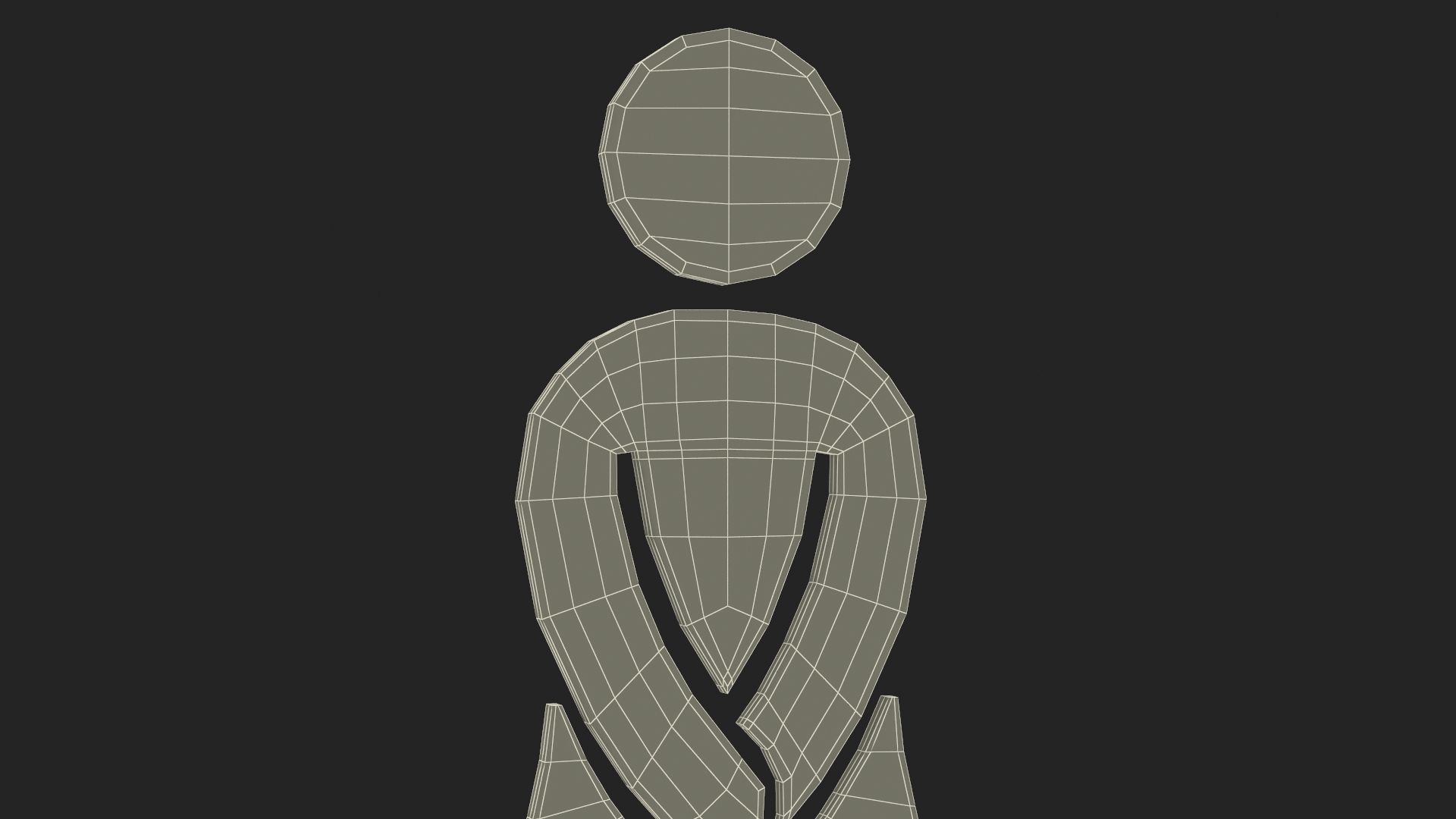 Toilet Women Symbol 3D model