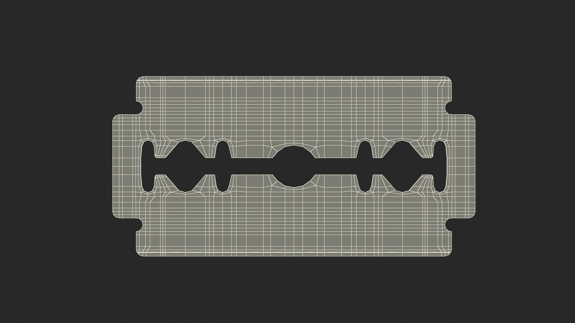 Razor Blade Astra 3D