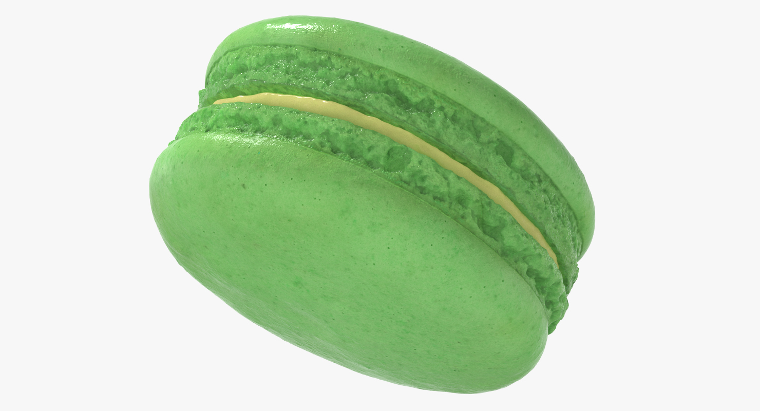 Classic French Macaron 3D