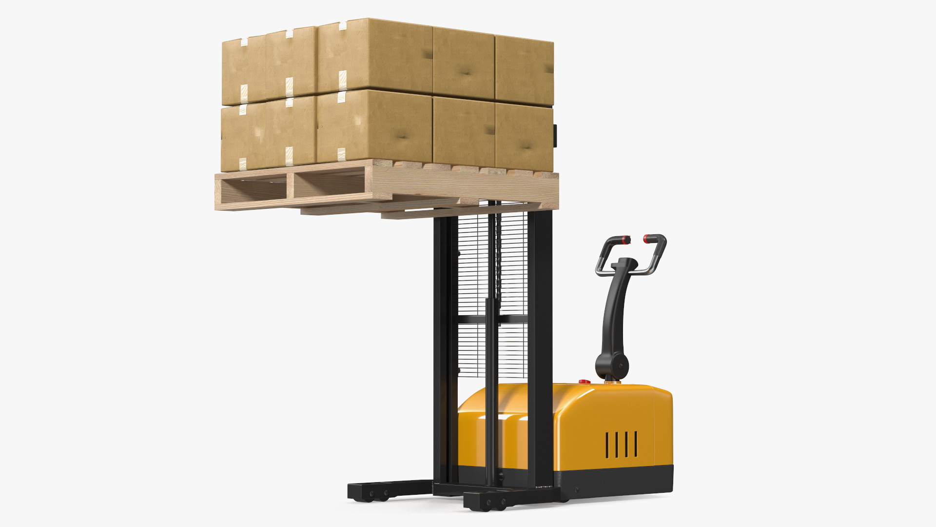 Electric Power Pallet Jack Truck 3D