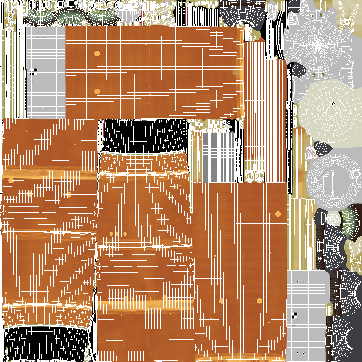 Space Launch System with Crawler Transporter and Launch Pad 3D model