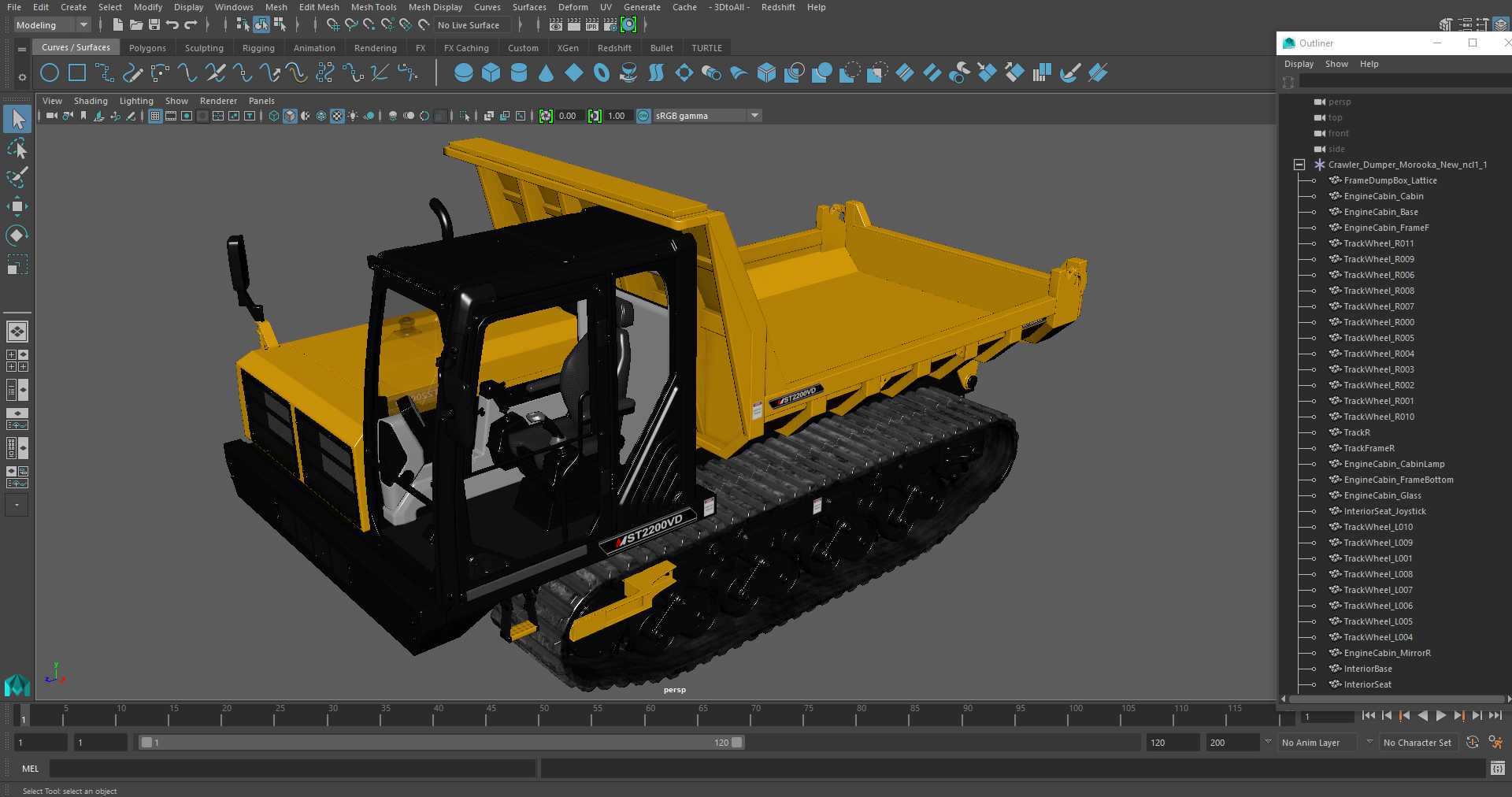 3D Crawler Dumper Morooka New