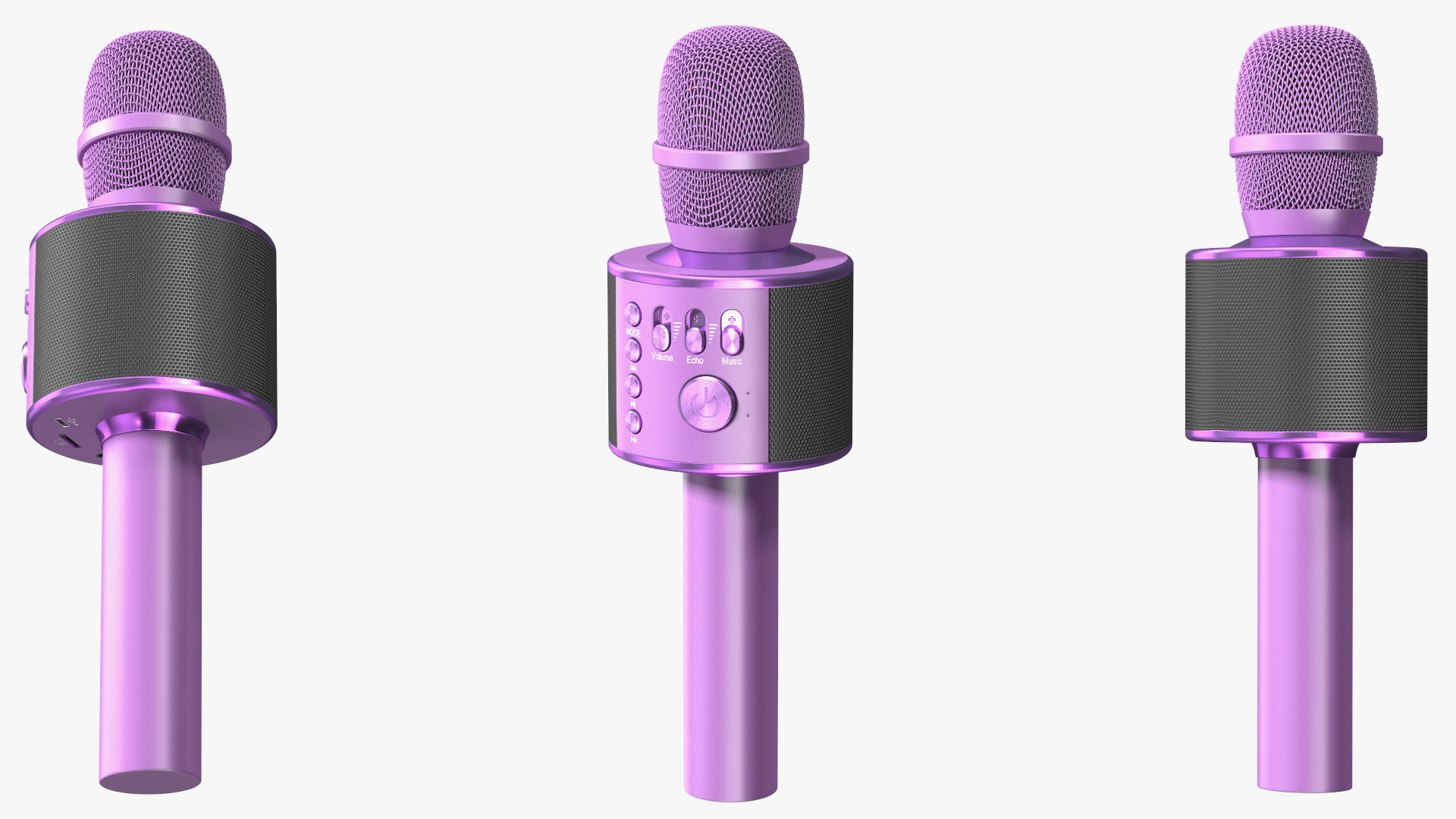 3D model Karaoke Portable Bluetooth Mic