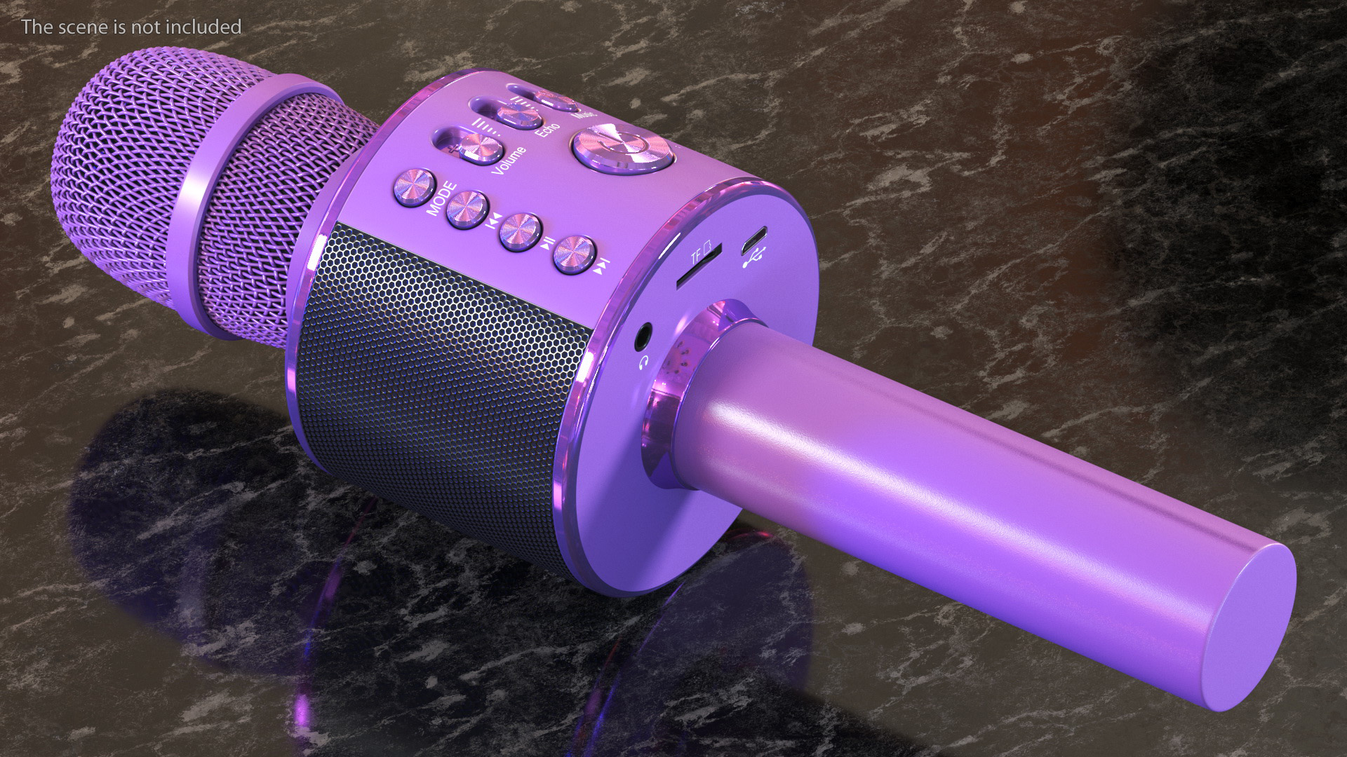 3D model Karaoke Portable Bluetooth Mic