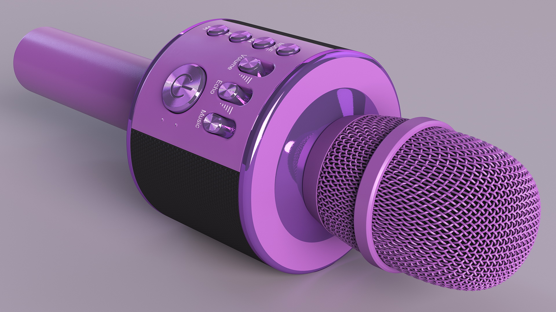 3D model Karaoke Portable Bluetooth Mic