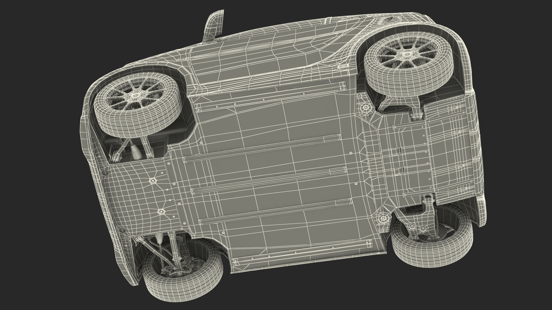 Electric Coupe 3D model