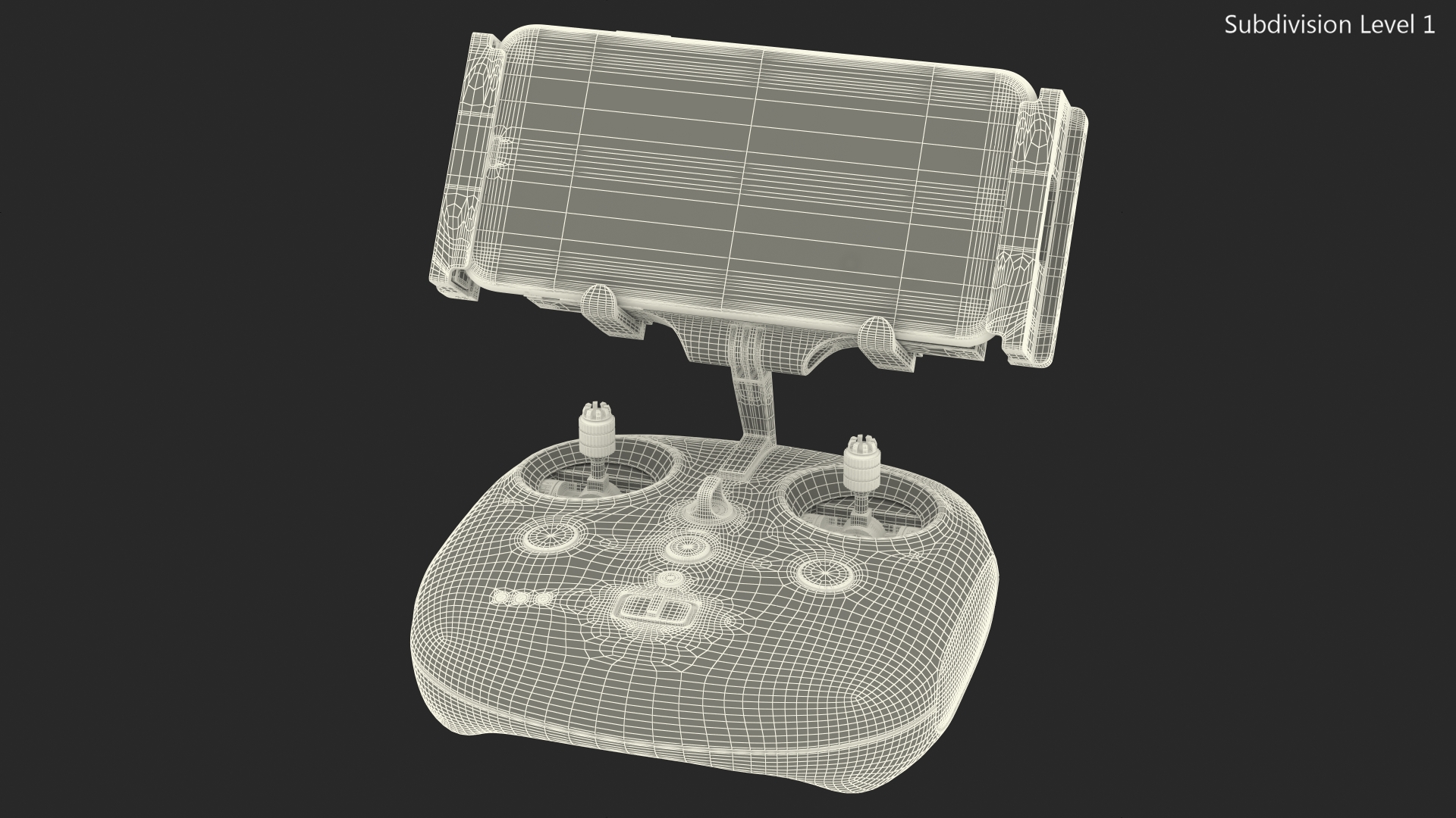 3D Underwater Drone Controller With Smartphone model