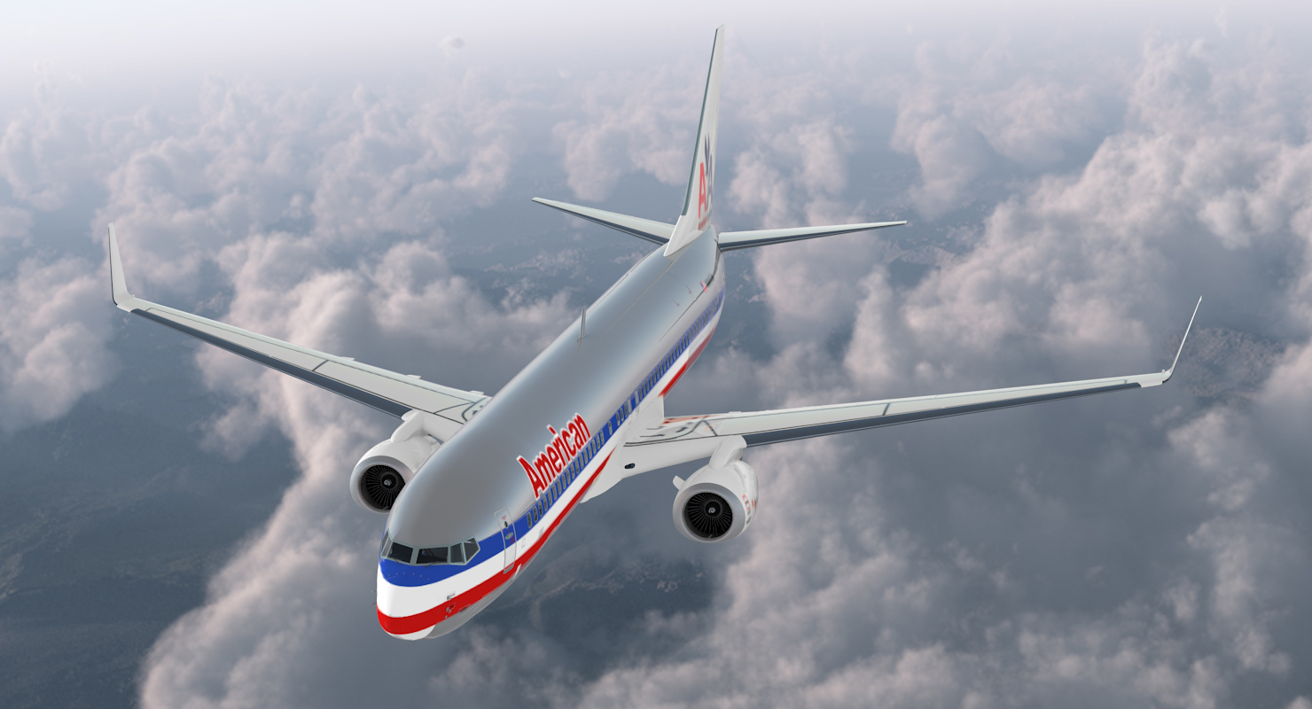 Boeing 737 900 American Airlines 3D