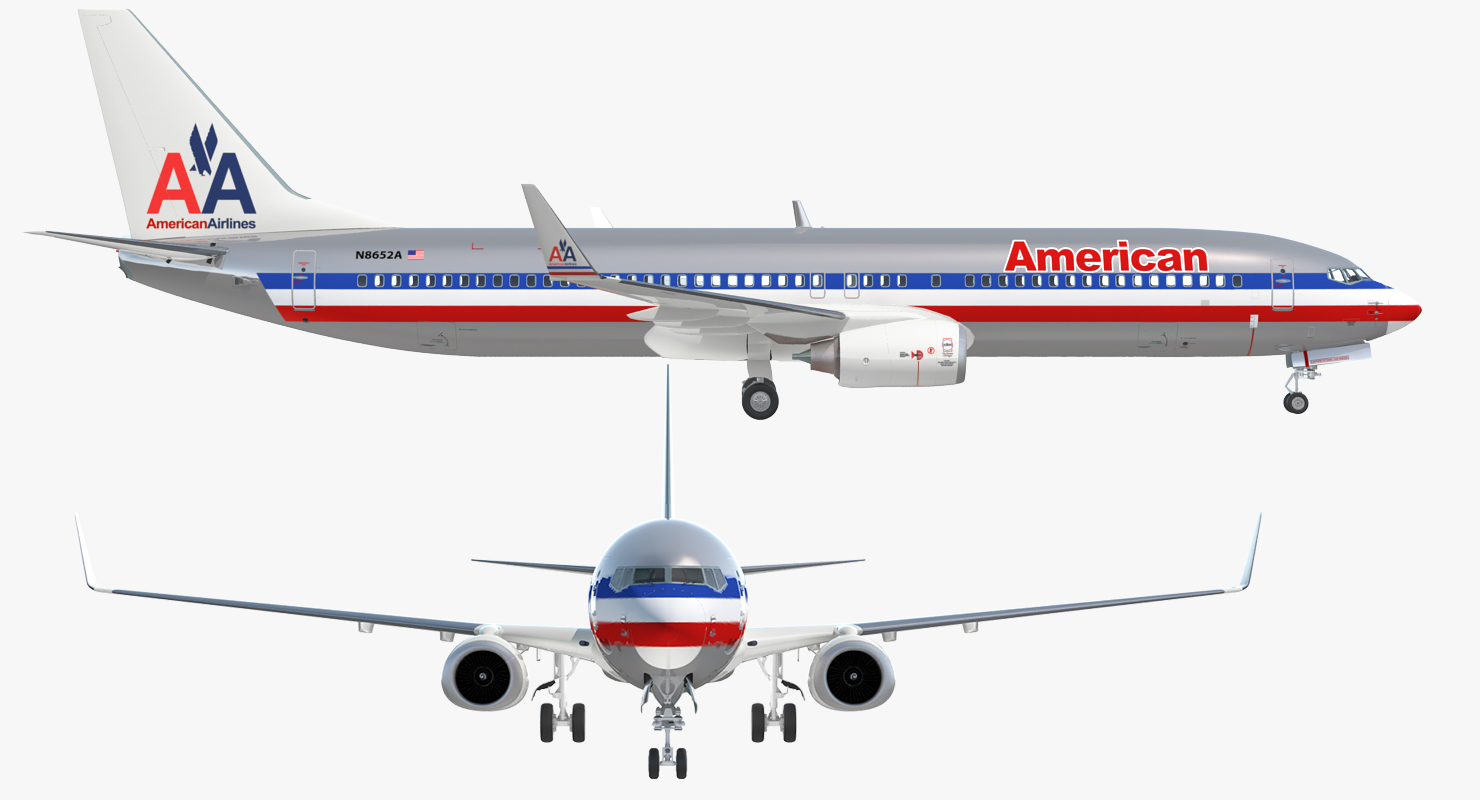 Boeing 737 900 American Airlines 3D