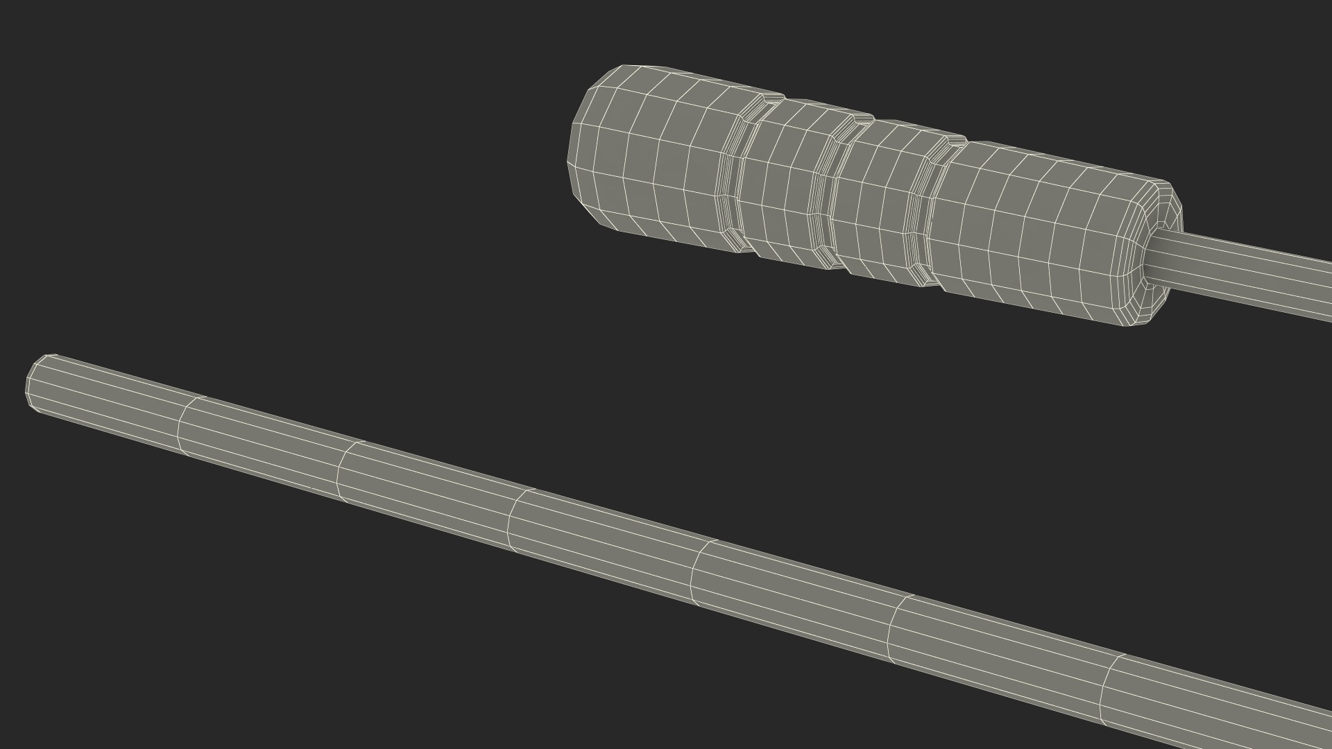 3D model Retriever Pole Extra Long