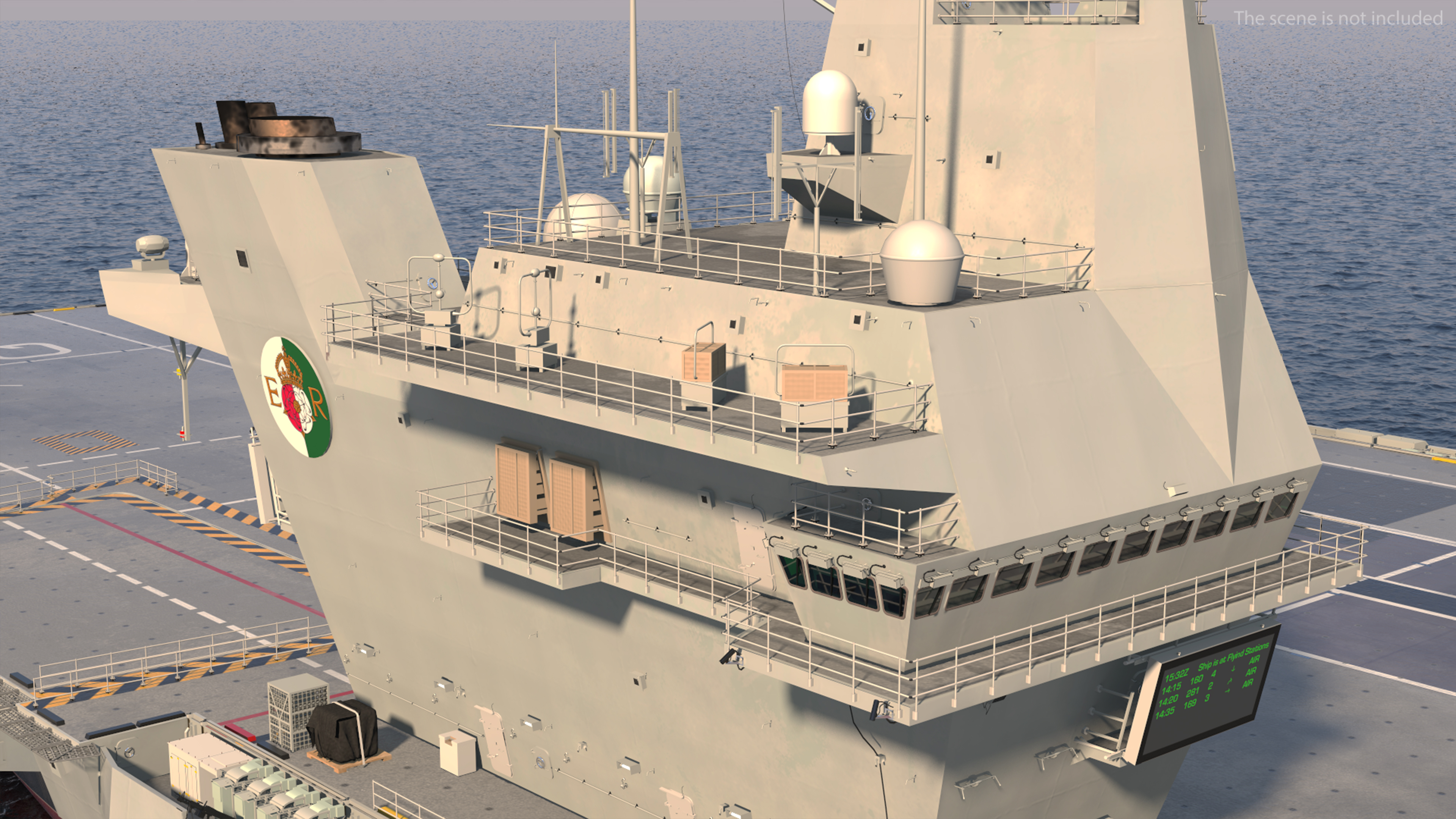 HMS Queen Elizabeth 3D model