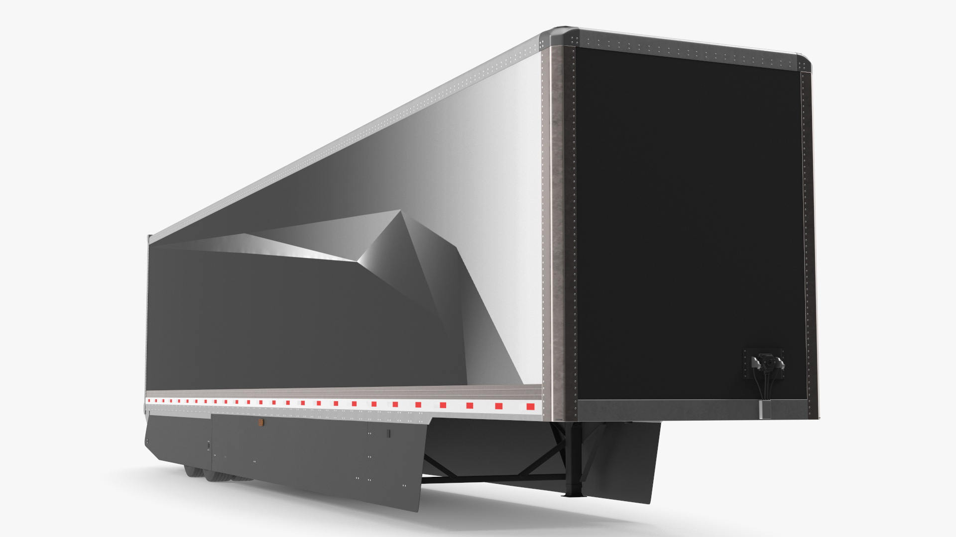 Trailer for Modern Truck 3D model